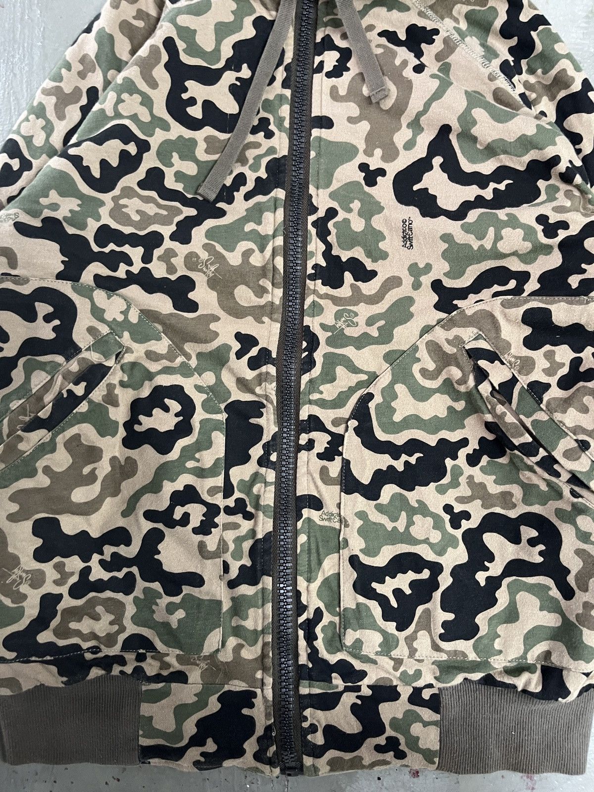 GOA Y2K REVERSIBLE BONO HOODIE CAMO ADDICT GOA LGB KMRII STYLE Size US S / EU 44-46 / 1 - 19 Thumbnail