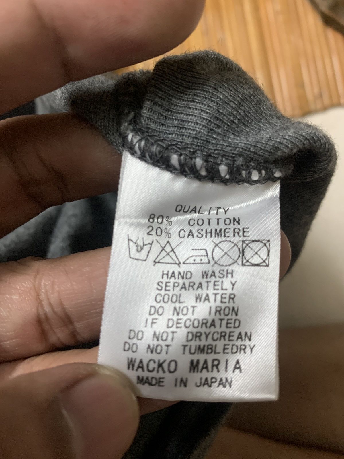 Wacko Maria Wacko maria royal milk tea&black coffee long sleeve shirt Size US M / EU 48-50 / 2 - 8 Thumbnail