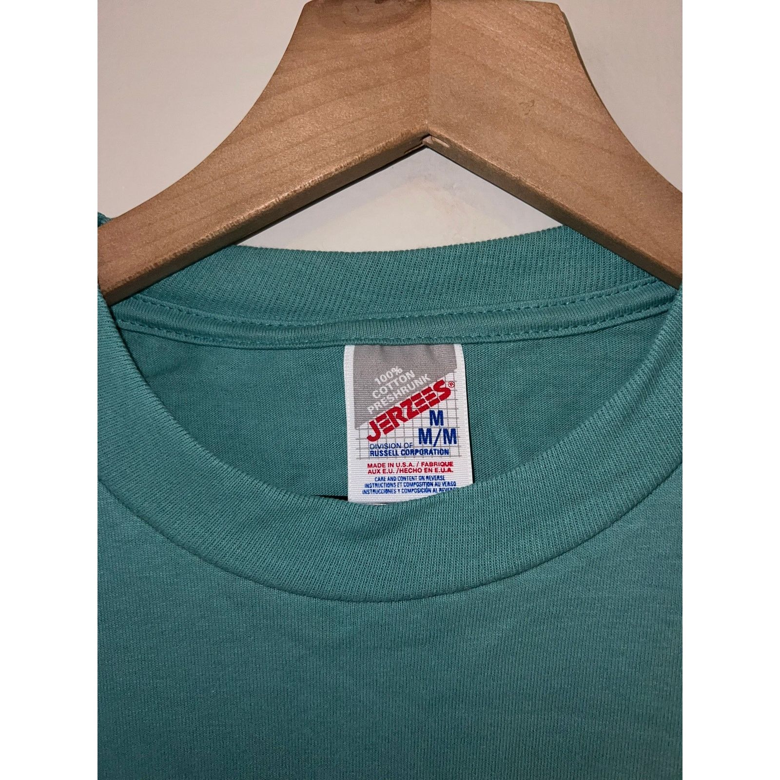 Jerzees 90s Vintage Cincinnati Garden Butterfly Green Shirt VTG M Size US M / EU 48-50 / 2 - 6 Thumbnail