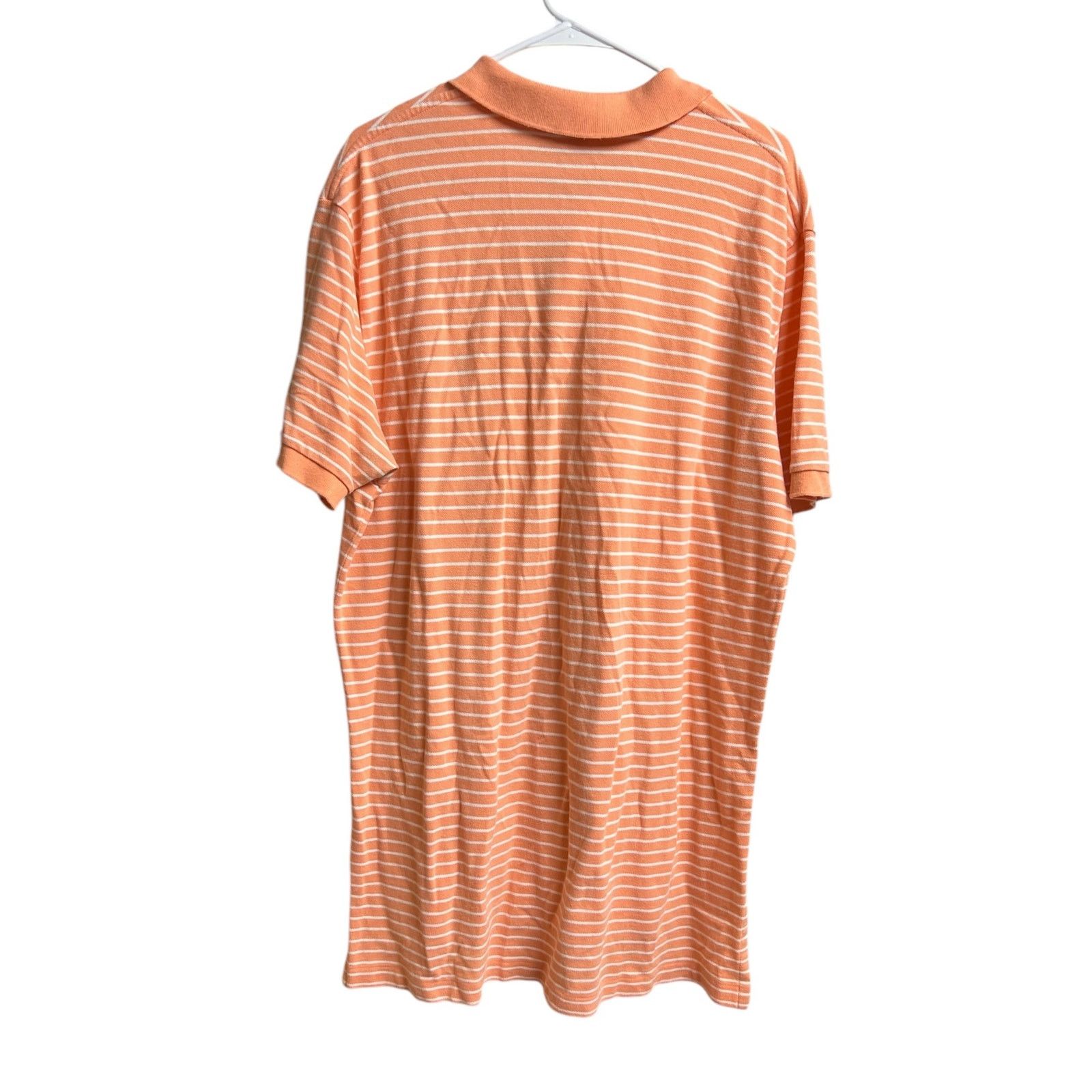 Ralph Lauren Polo by Ralph Lauren Peach White Polo Embroidered Logo XL Size US XL / EU 56 / 4 - 8 Thumbnail