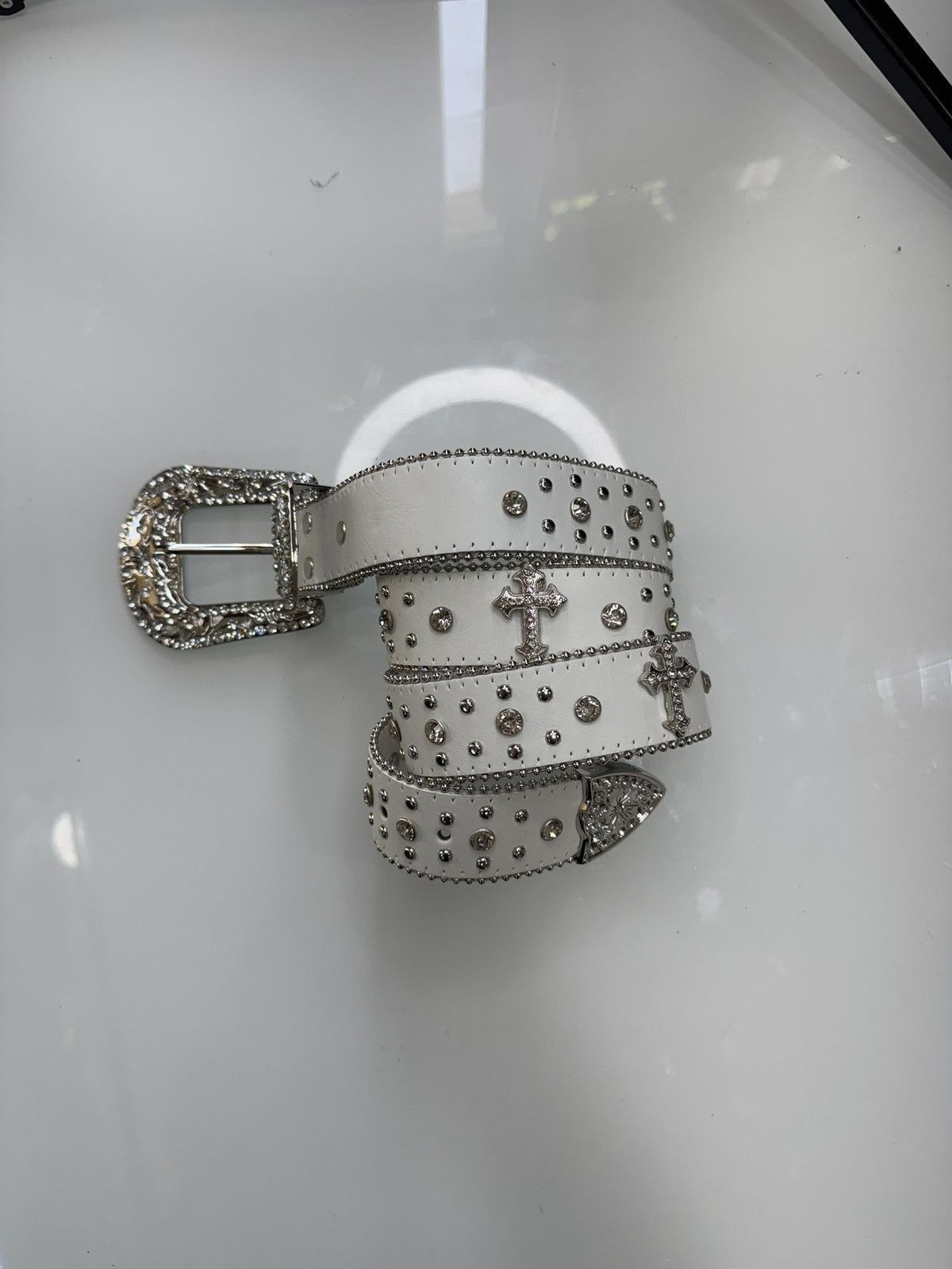 Japanese Brand CROSS BB TYPE BEAT BELT Size 40 - 2 Thumbnail