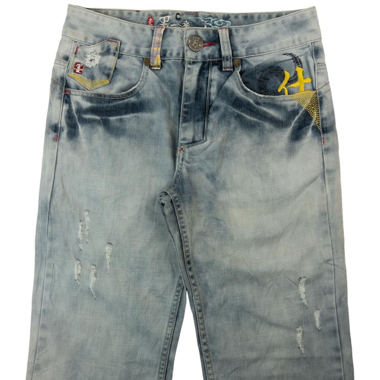 Other Vintage Big Train Japanese Embroidered Denim Jeans Size W30 Size US 30 / EU 46 - 4 Thumbnail