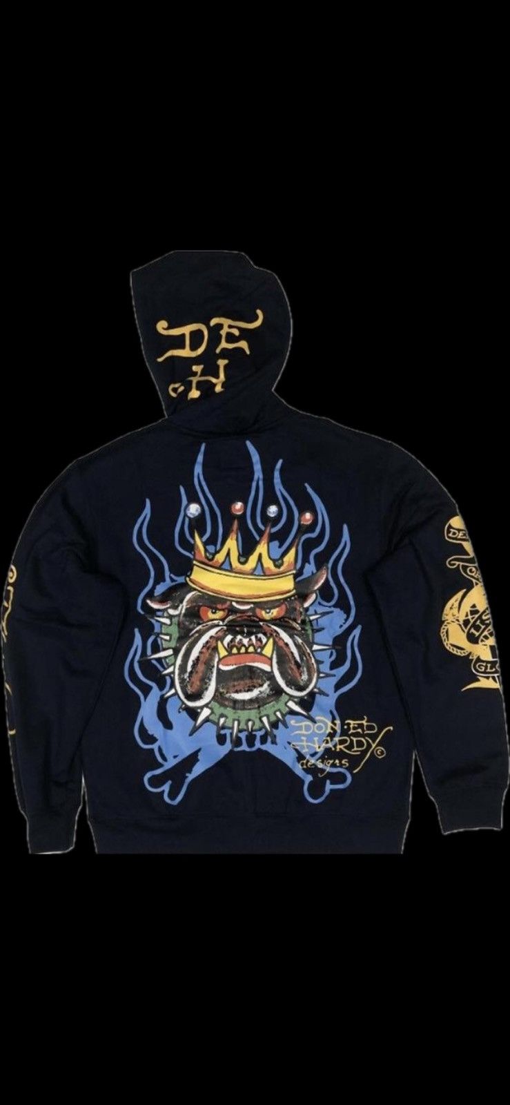 Ed Hardy Ed hardy snake and dog hoodie Size US L / EU 52-54 / 3 - 2 Thumbnail