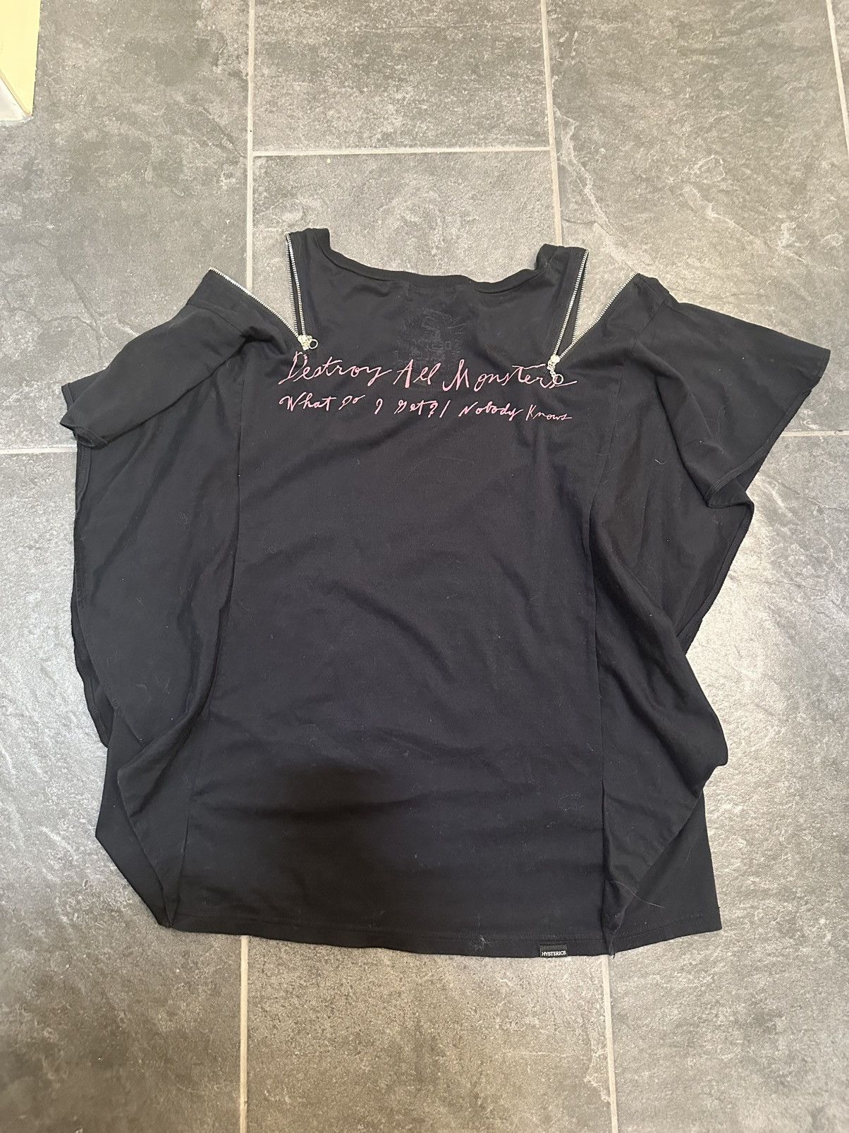 Hysteric Glamour × Japanese Brand Hysteric Glamour x Destory All Monsters Frilly Tee Size L / US 10 / IT 46 - 5 Thumbnail