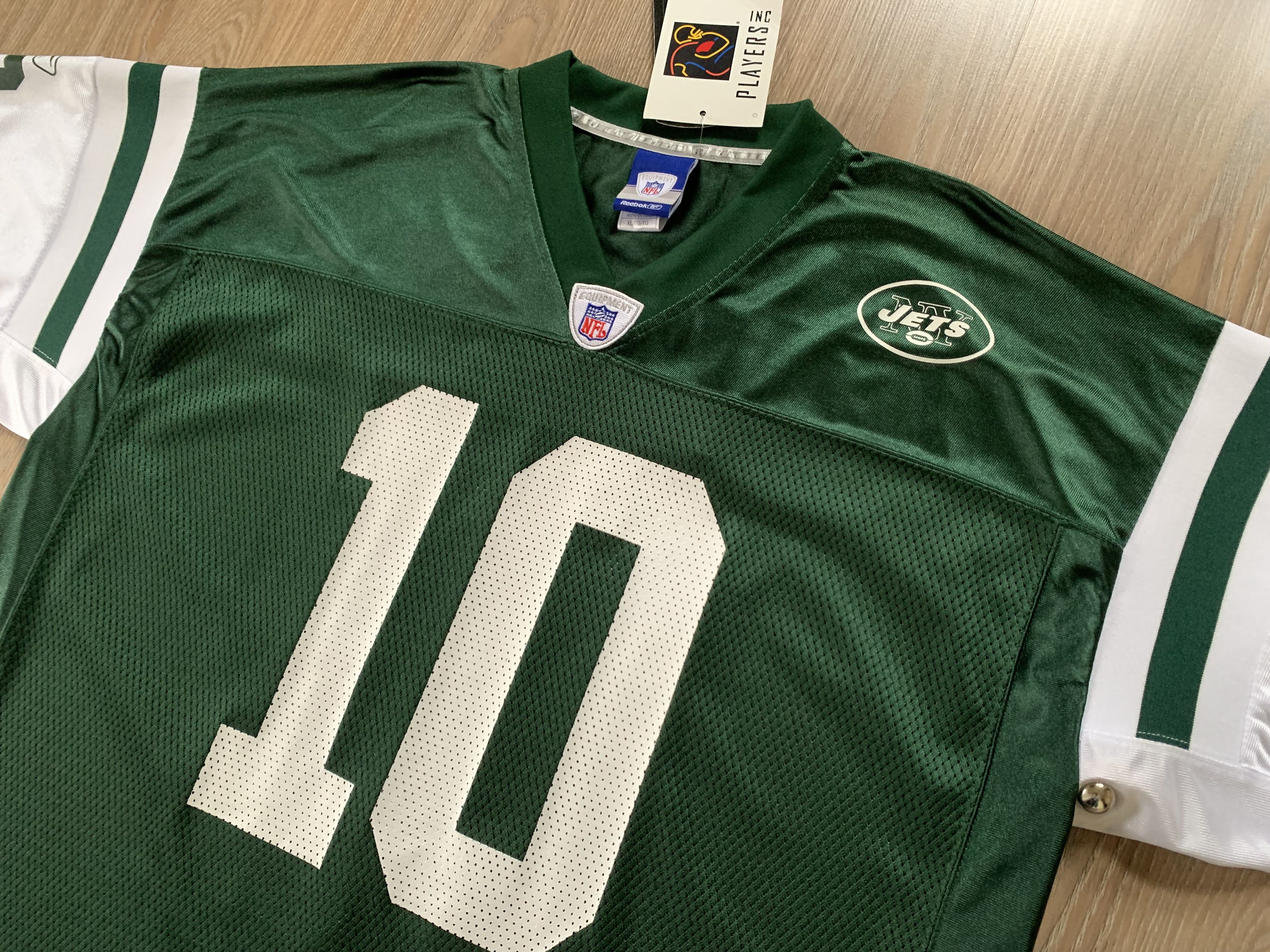 NFL × Reebok × Vintage Reebok NFL New York Jets Pennington #10 Jersey Size US XL / EU 56 / 4 - 4 Thumbnail