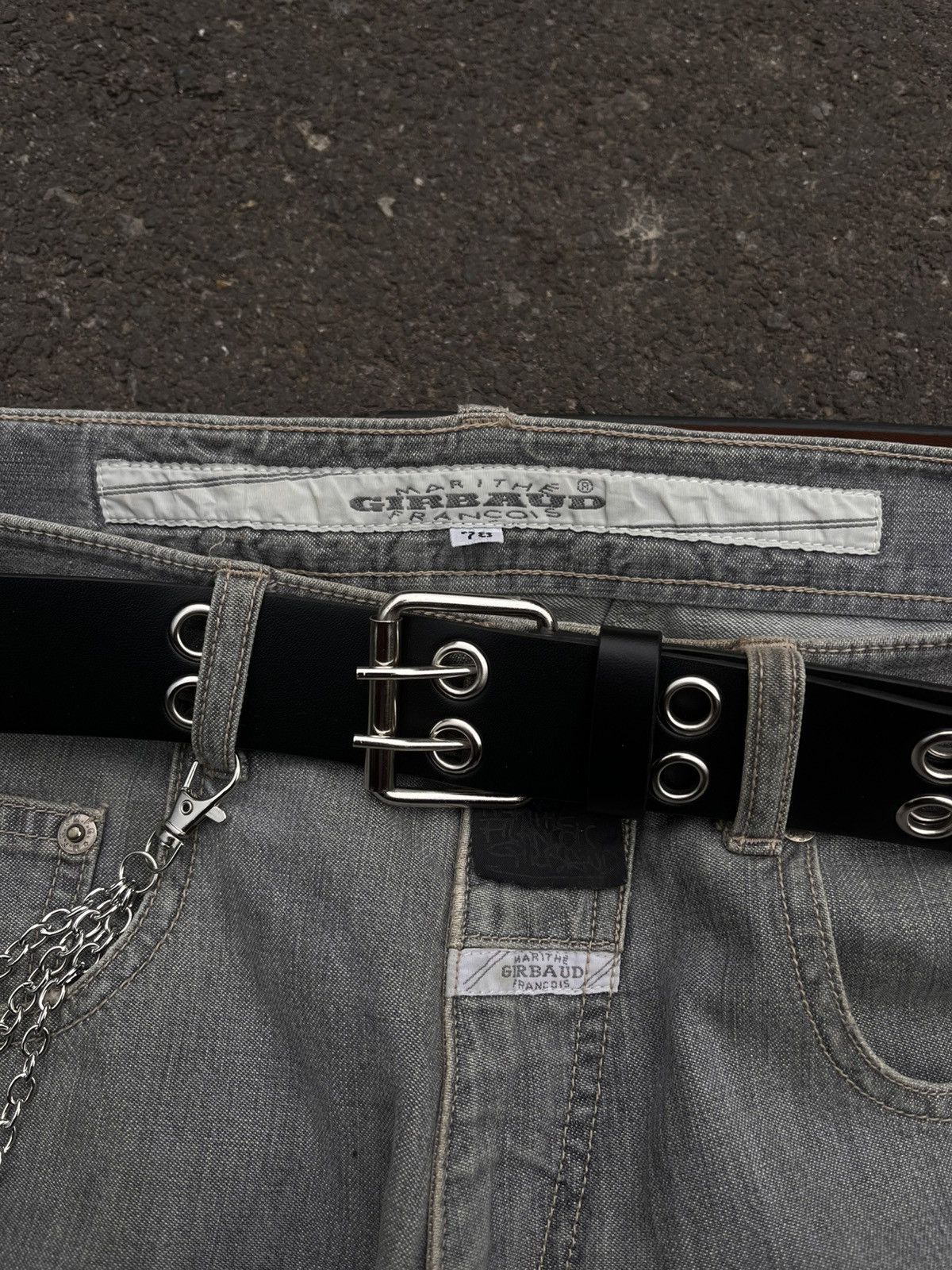 Marithe + Francois Girbaud Washed Marithe Francois Girbaud Pants Size US 28 / EU 44 - 6 Thumbnail