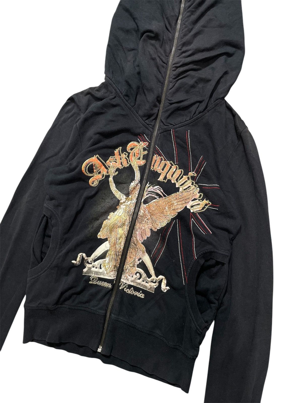 Japanese Brand × Vintage Ask Enquired Mask Zipp Hoodie queen Victoria style Size US S / EU 44-46 / 1 - 3 Thumbnail