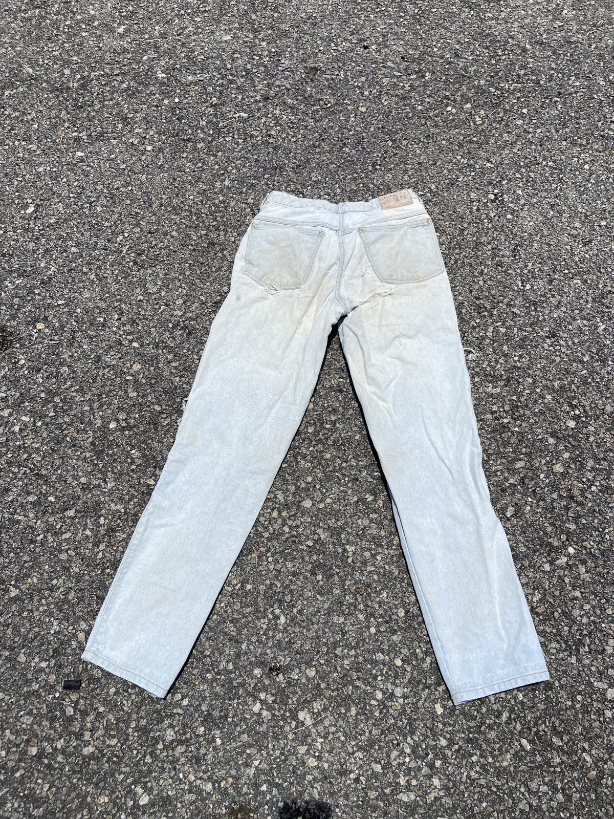 Marithe + Francois Girbaud × Vintage Distressed Marithe Francois Girboud Denim Size US 30 / EU 46 - 16 Thumbnail