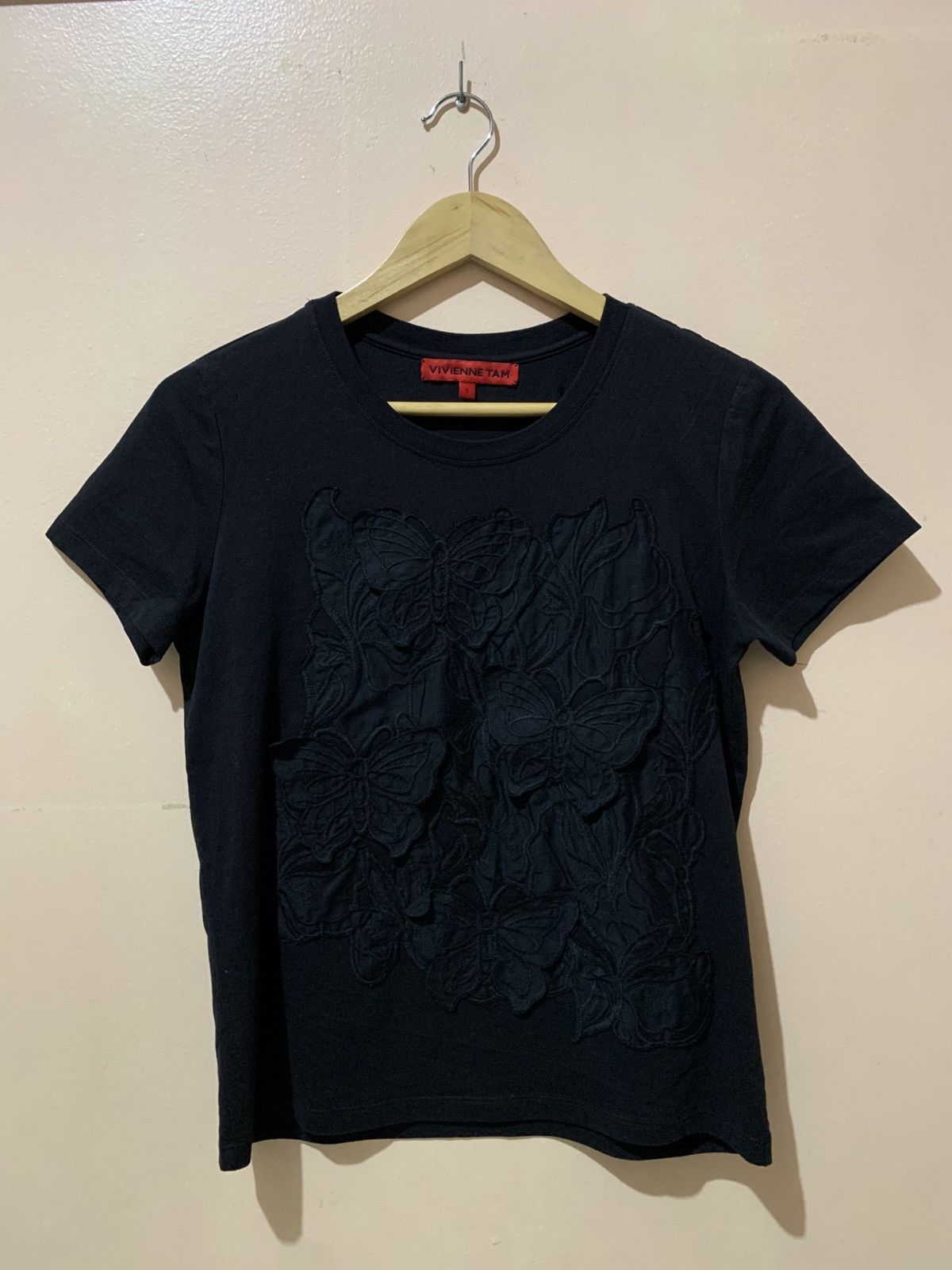Vivienne Tam Vivienne Tam - Butterfly Applique - Shirt Size S / US 4 / IT 40 - 3 Thumbnail