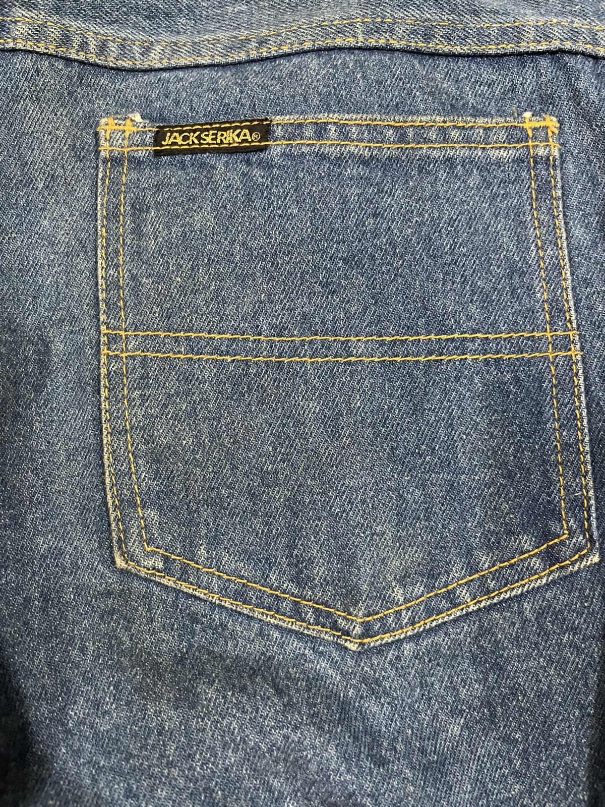 Japanese Brand × Sterling Silver Vintage Jack Serika Tough Cotton Denim Size US 32 / EU 48 - 10 Thumbnail