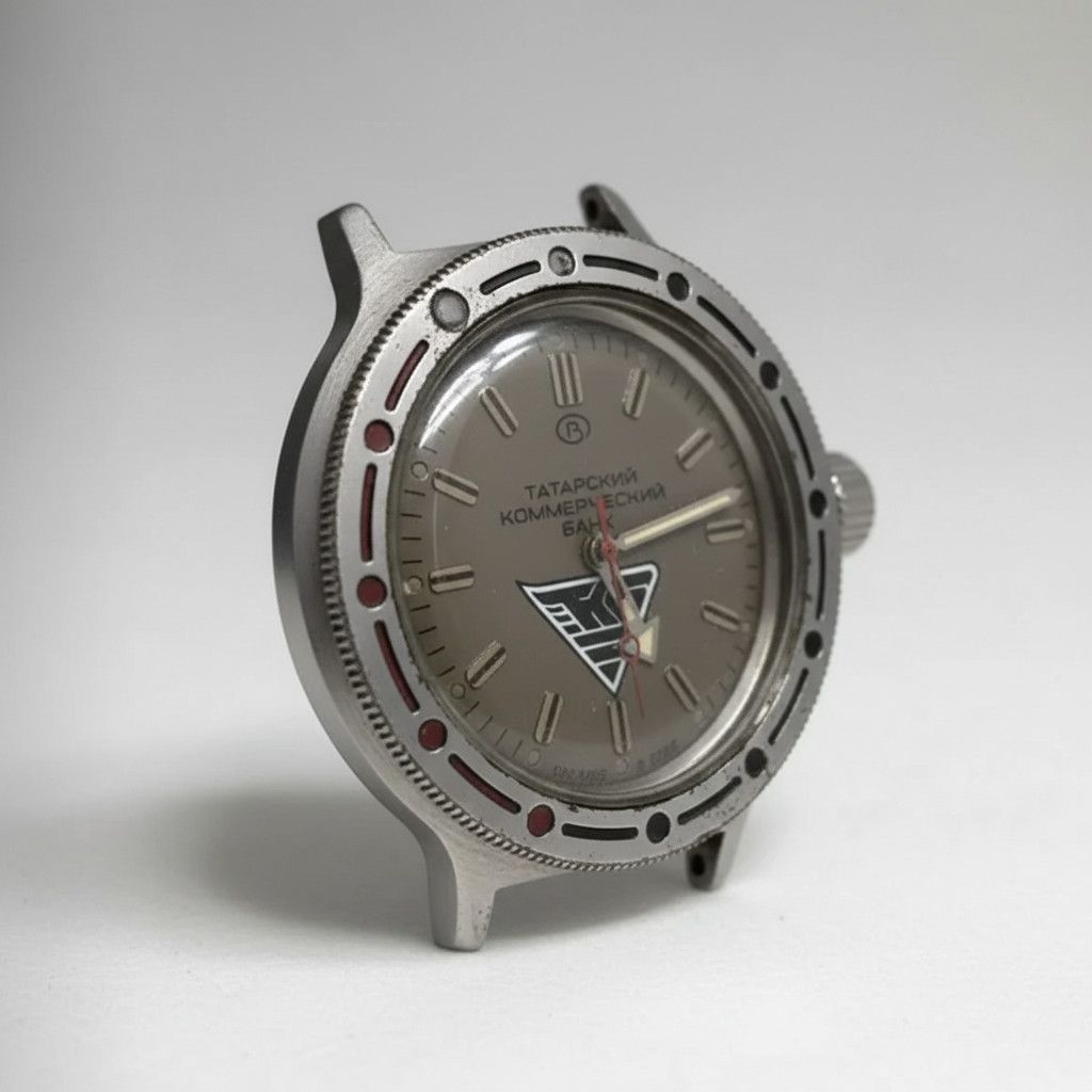 Vintage Vostok Amphibia Komandirskie Mechanical watch Dial 1284 Size ONE SIZE - 2 Thumbnail