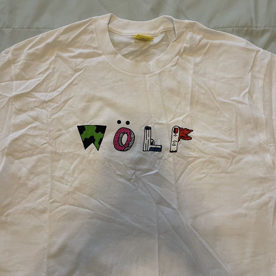 Golf Wang Tyler the Creator Golf Wang Wolf Sketchbook Tee White Large Size US L / EU 52-54 / 3 - 2 Thumbnail