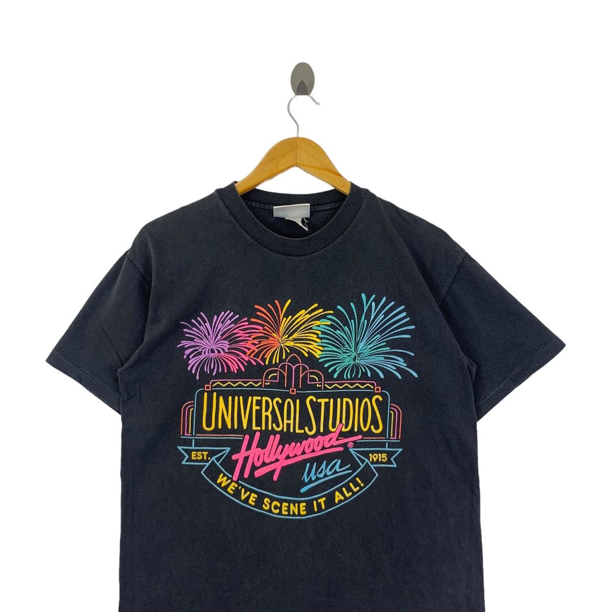Universal Studios Vintage 90’ UNIVERSAL STUDIO HOLLYWOOD Tee Shirt Top Size M / US 6-8 / IT 42-44 - 2 Thumbnail
