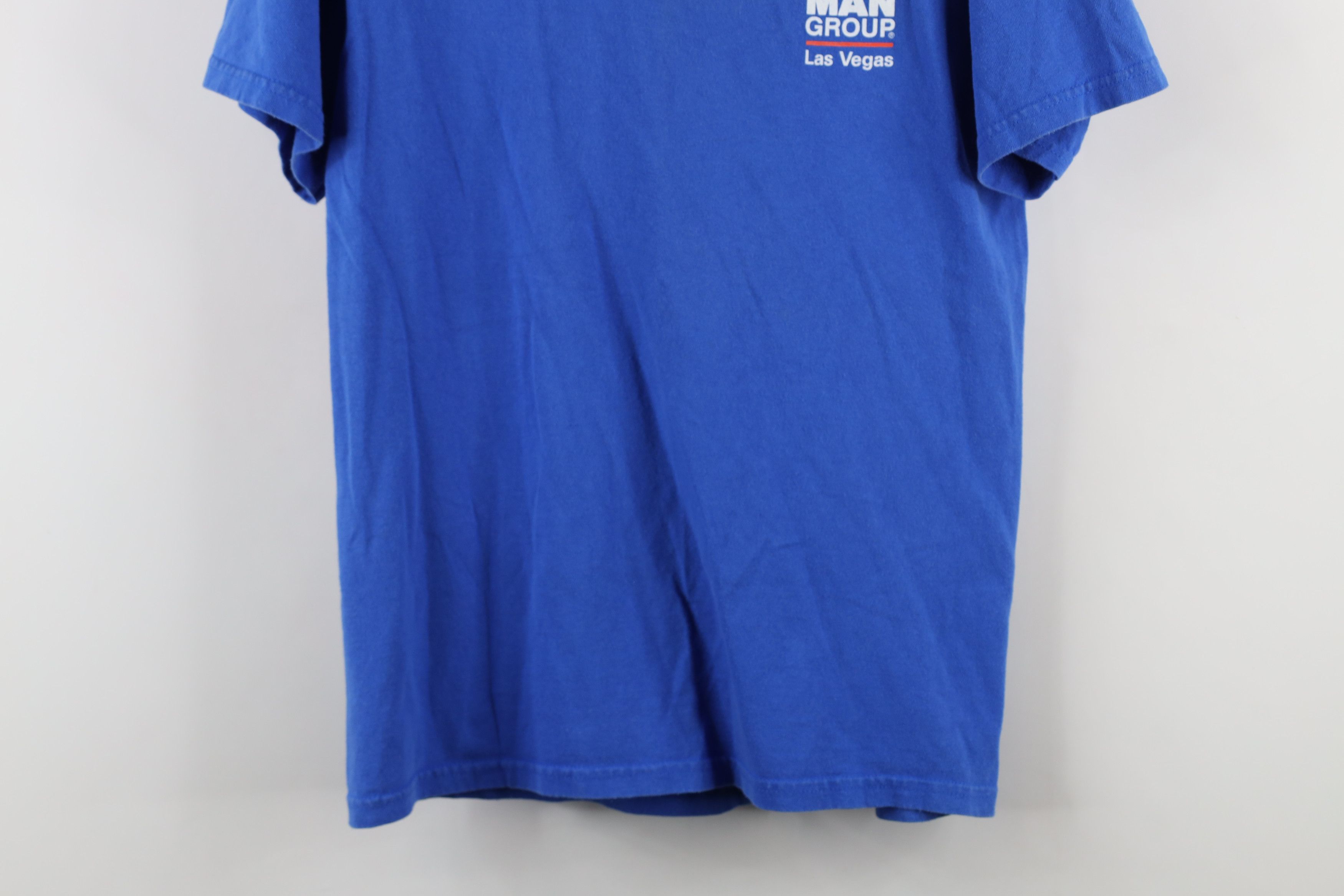 Vintage Vintage Y2K Streetwear Las Vegas Blue Man Group T-Shirt Size S / US 4 / IT 40 - 3 Thumbnail