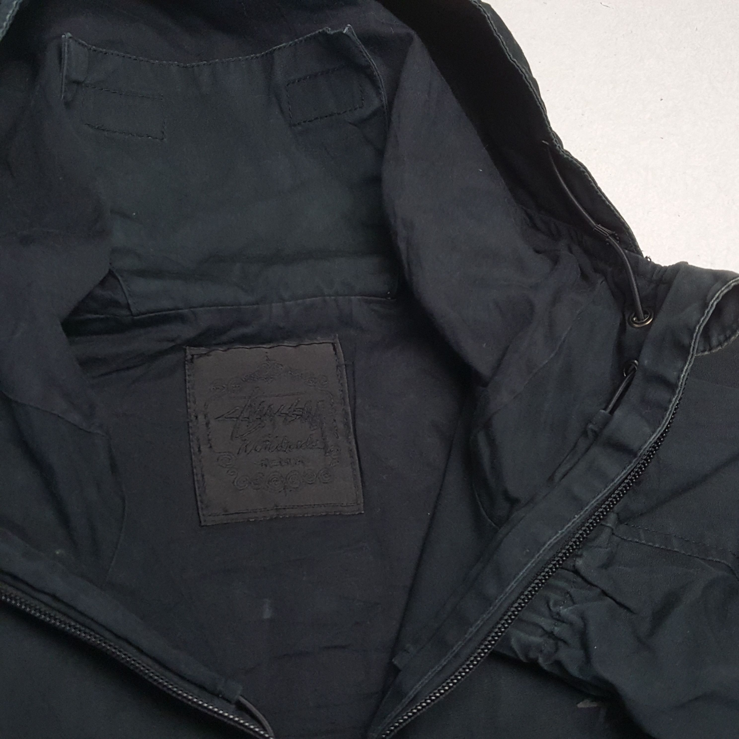 Stussy × Vintage STUSSY Streetwear Custom Art Logo Style Jacket Size US M / EU 48-50 / 2 - 10 Thumbnail