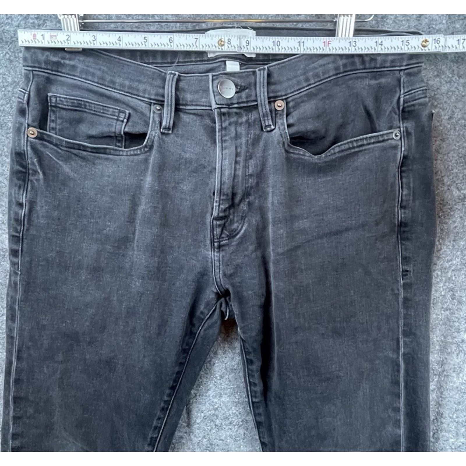 Frame Frame Denim Jeans Mens 31 Fade To Grey L'Homme Skinny Size US 31 - 6 Thumbnail