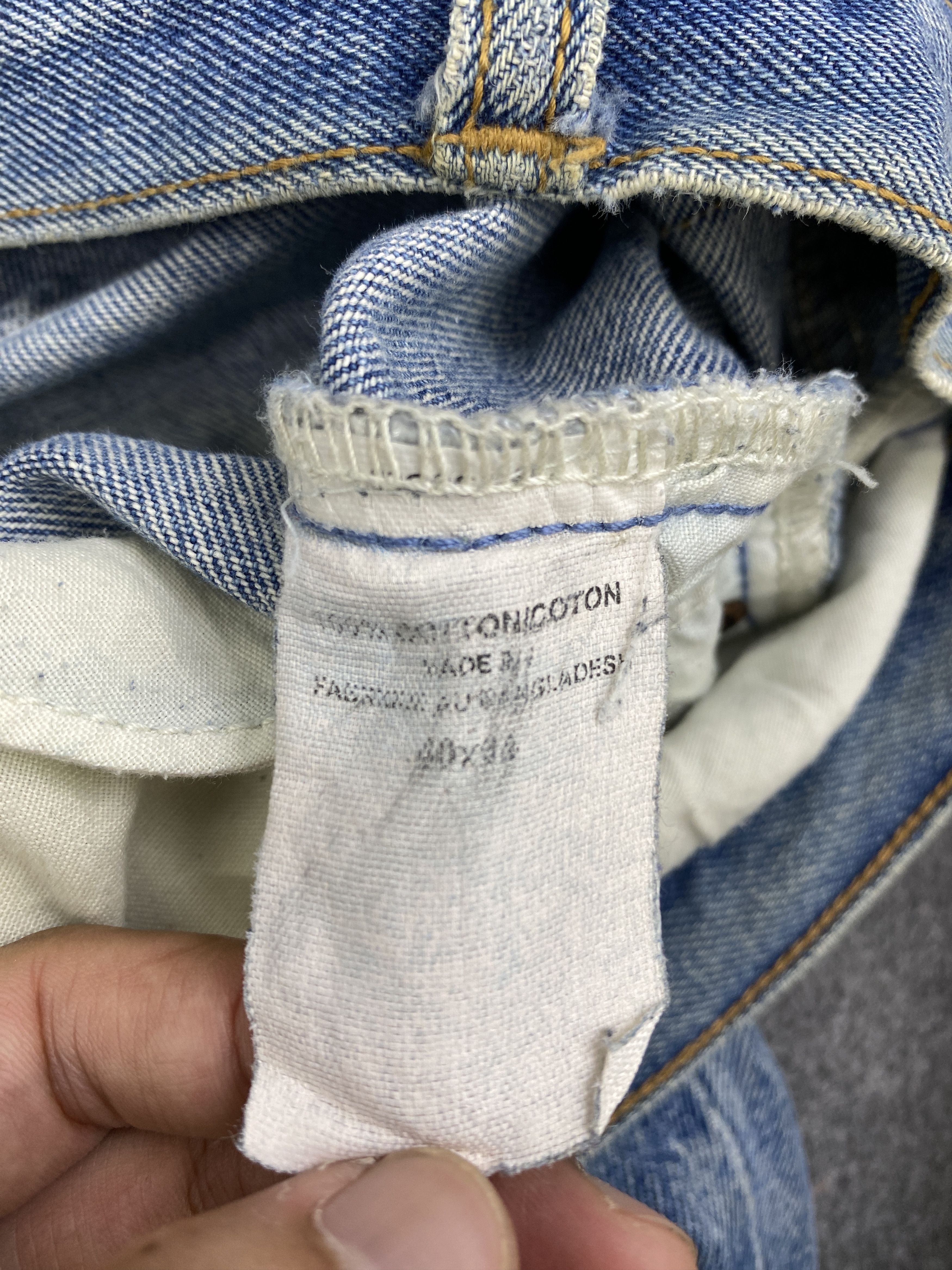 Levi's × Vintage Vintage 90s Levis Orange Tabs Jeans Size US 38 / EU 54 - 7 Thumbnail