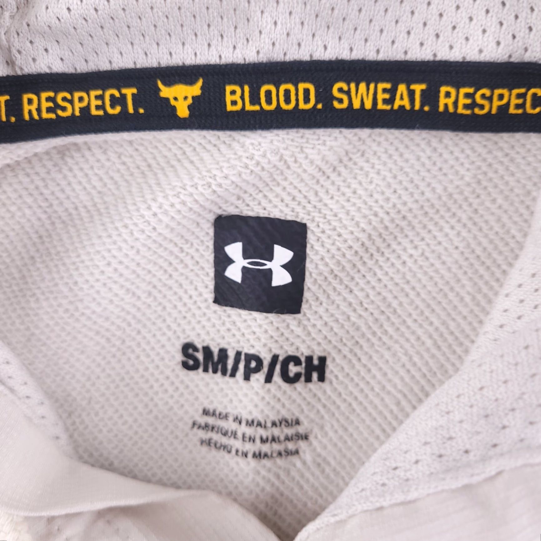 Under Armour Under Armour Hoodie Mens Small White Project Rock Ivory 1355633 Size US S / EU 44-46 / 1 - 6 Thumbnail
