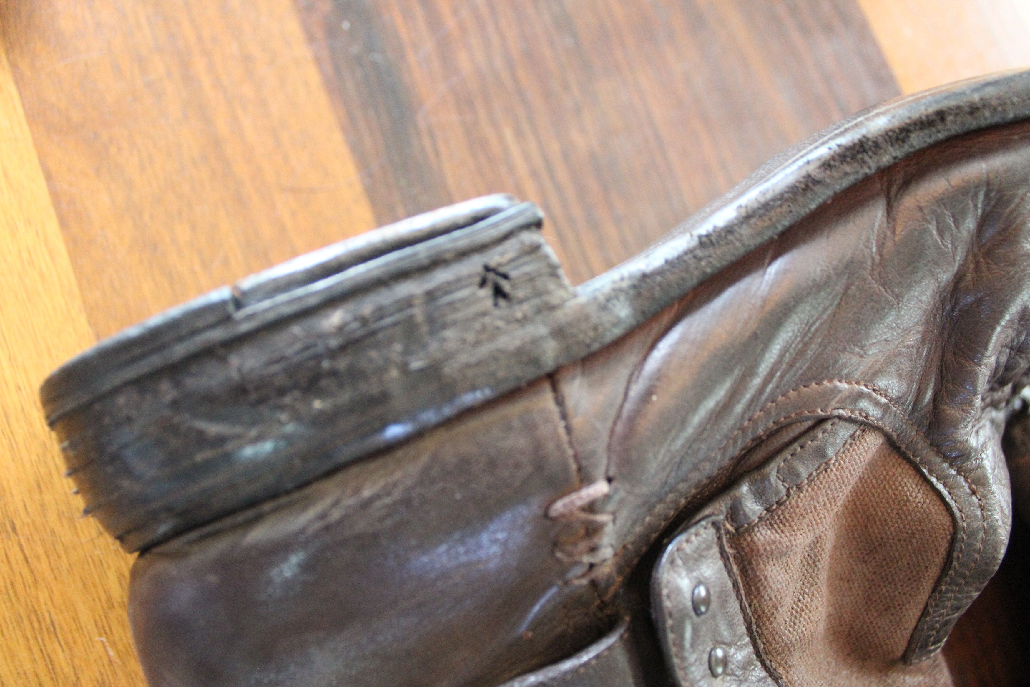 John Varvatos Washed Italian Calfskin, 4 Pin Boot, Positive Fit Boot Size US 11 / EU 44 - 9 Thumbnail