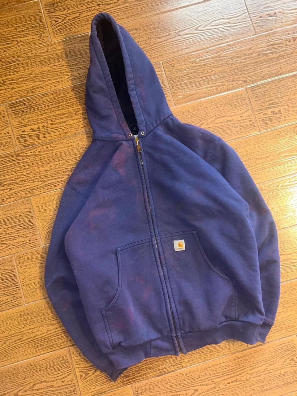 Carhartt Vintage faded carhartt zip up hoodie Size US M / EU 48-50 / 2 - 1 Thumbnail