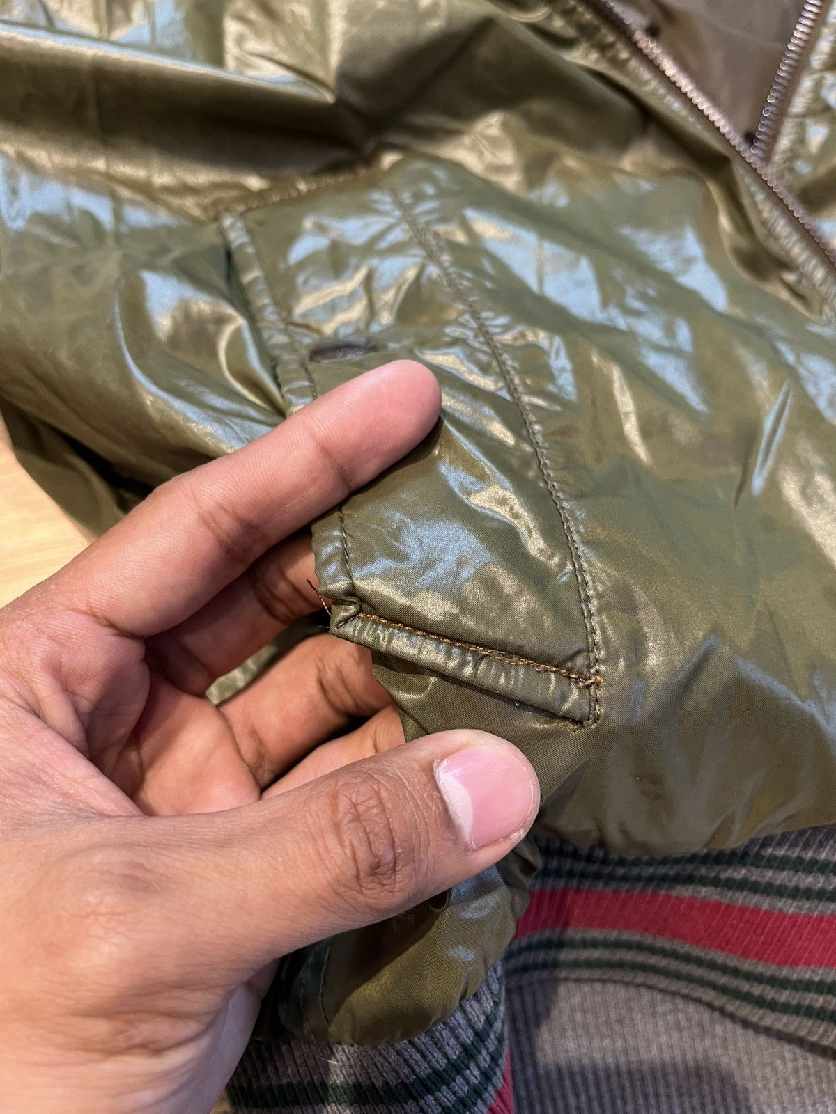 Gucci Gucci Green Polyamide Bomber Jacket - Frida Giannini Size US M / EU 48-50 / 2 - 22 Thumbnail