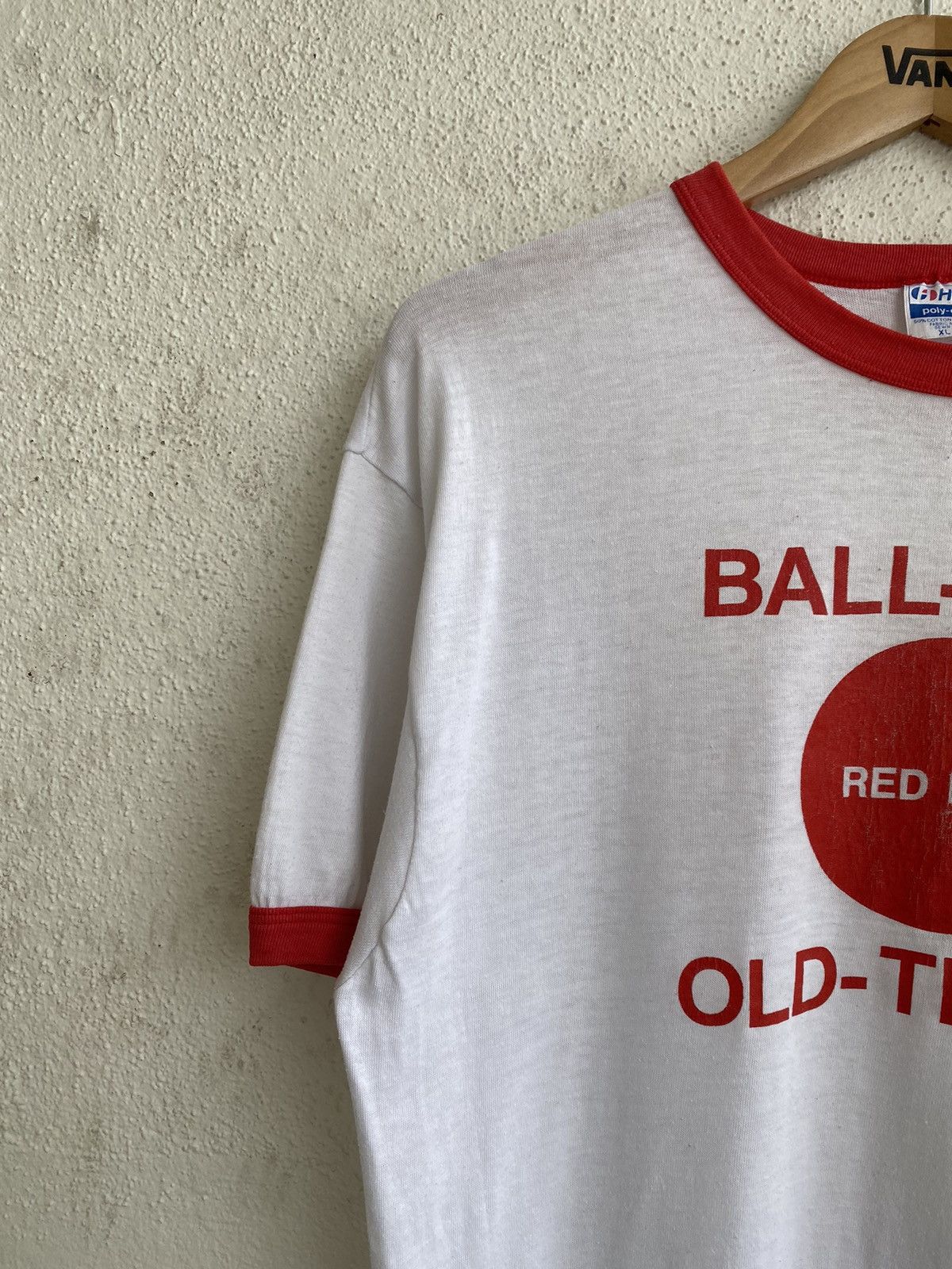 Band Tees Ball-Band Redball Old Timers Ringer Vintage Size US XL / EU 56 / 4 - 6 Thumbnail