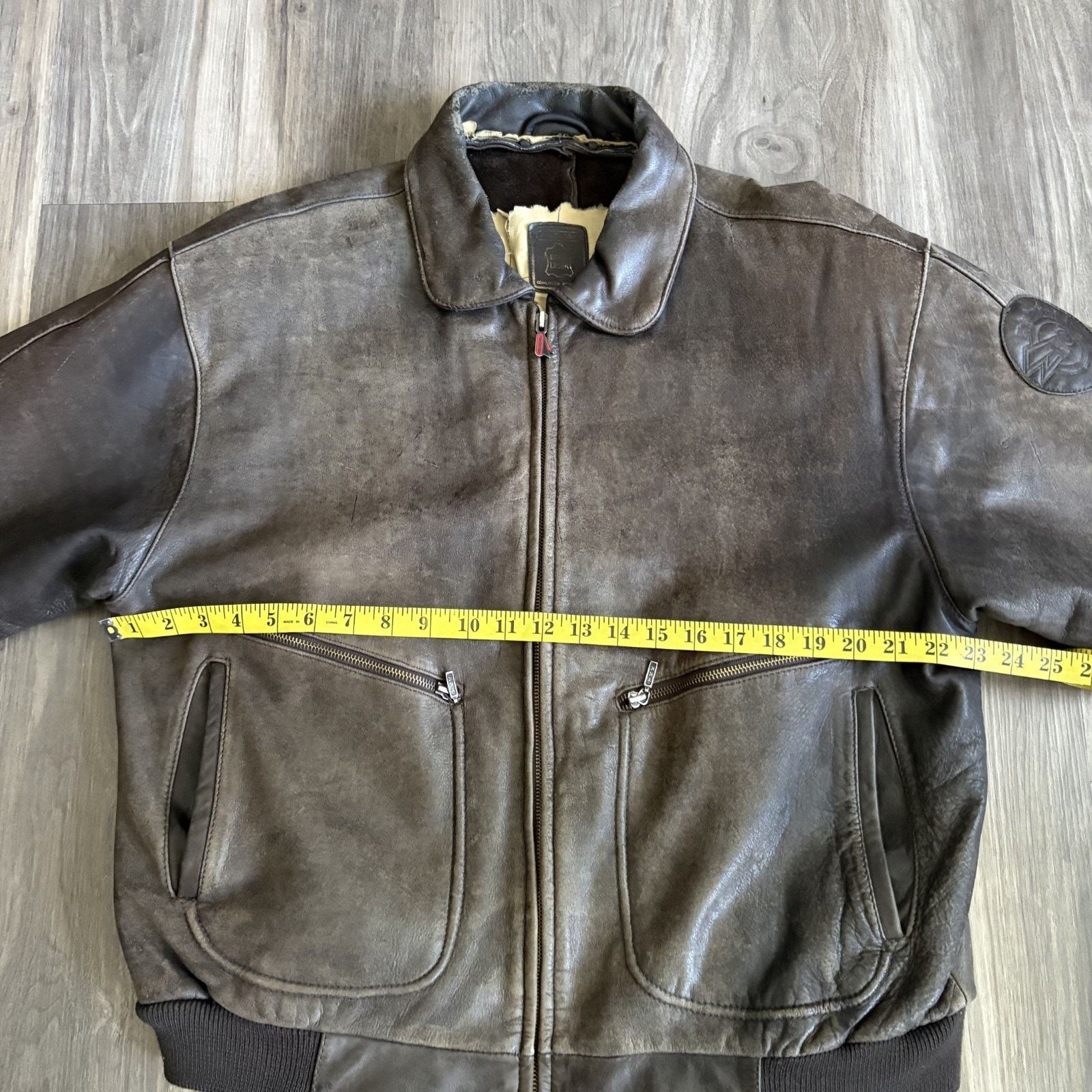 Hein Gericke × Vintage Vintage 1980s Hein Gericke Leather Bomber Jacket Size L Size US L / EU 52-54 / 3 - 5 Thumbnail