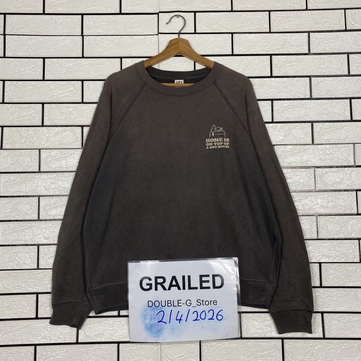 Japanese Brand 📌Vintage Sweatshirt UT Peanuts Big Logo Size US M / EU 48-50 / 2 - 1 Thumbnail