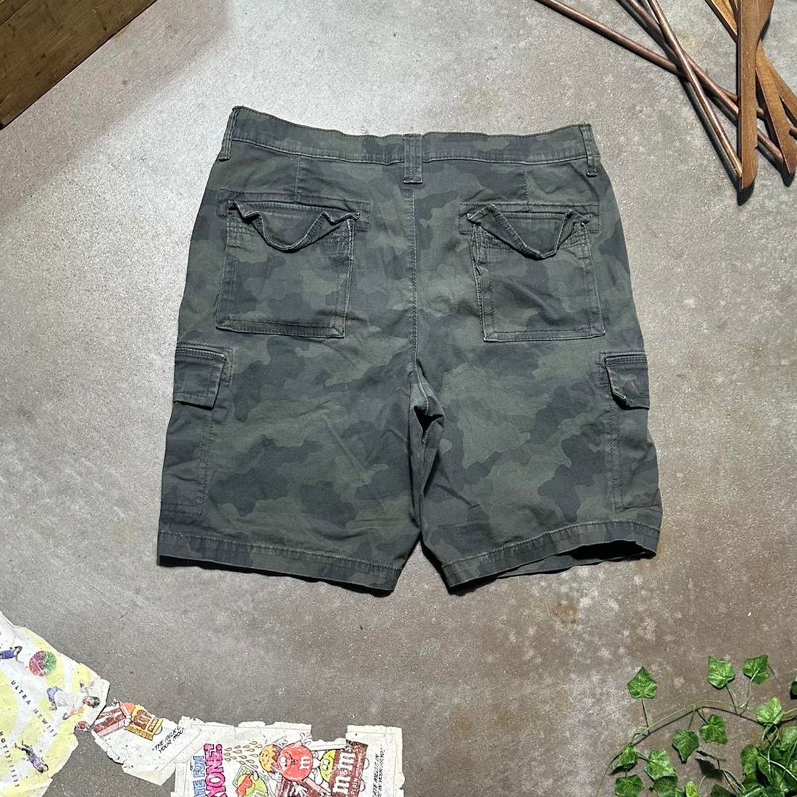 Urban Pipeline Urban Pipeline Camo Cargo Shorts Baggy Skater Camouflage Size US 36 / EU 52 - 1 Thumbnail