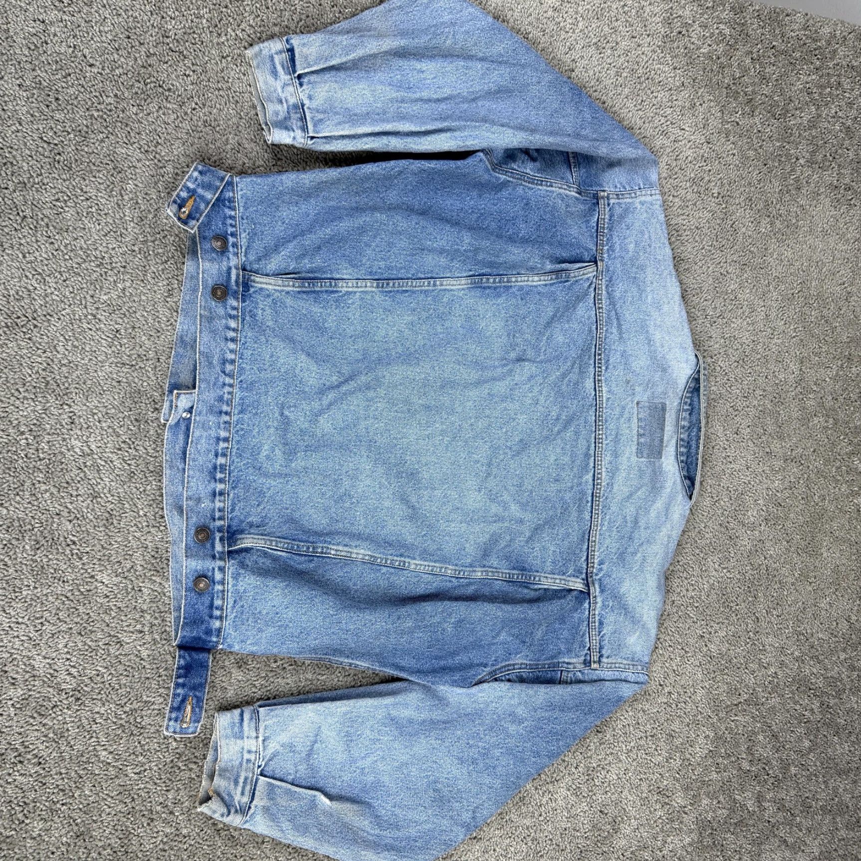 Jordache VTG Jordache Jacket Mens 2XL Trucker Button Front Denim Casual Classic Jeanswear Jacket Size US 39 - 7 Thumbnail