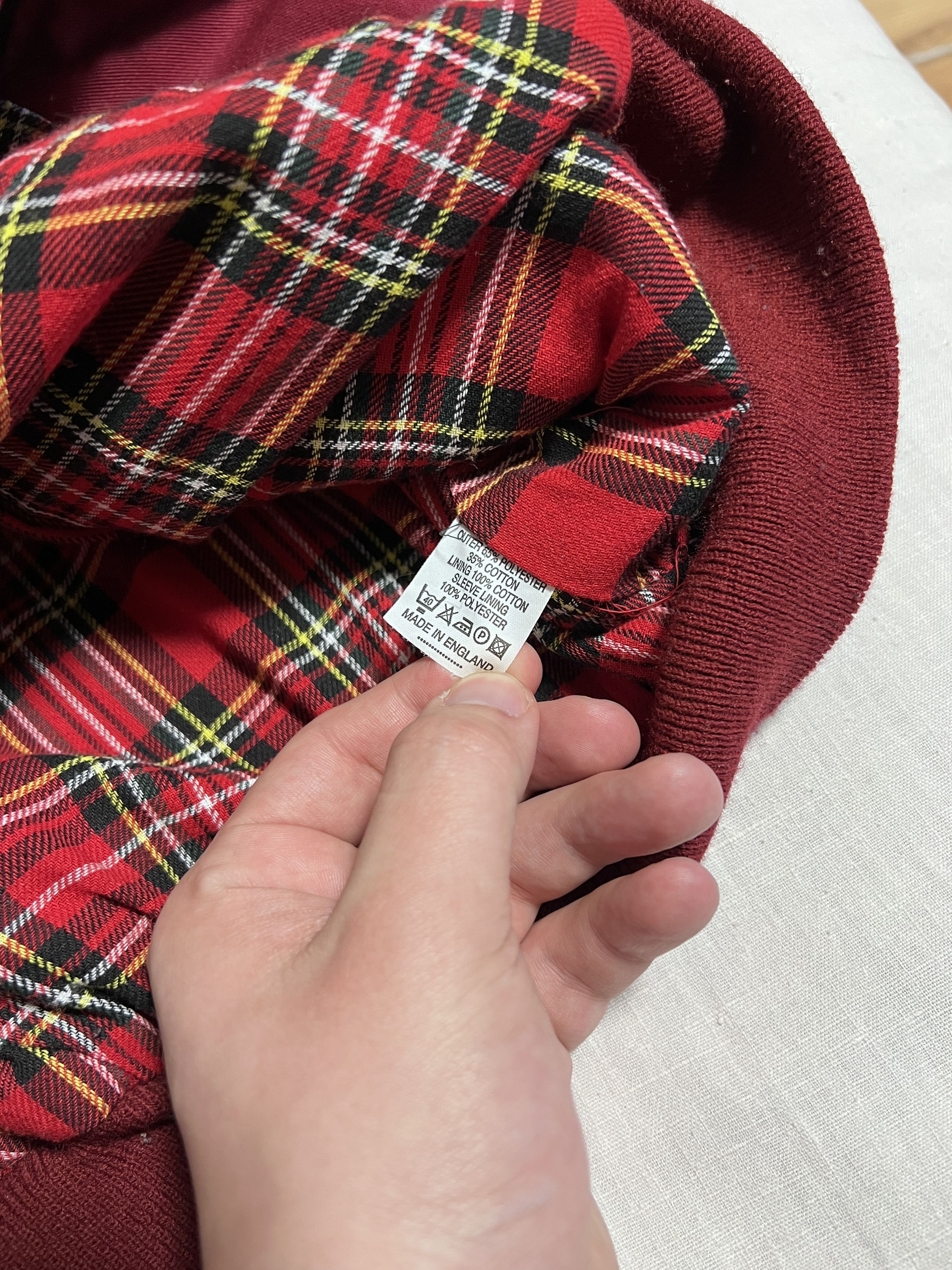 Vintage Vintage 90s Collared England Jacket made in U.K. Size XL Size US L / EU 52-54 / 3 - 12 Thumbnail