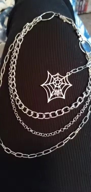 Other Chain Spider Pendant Jeans Chain Size ONE SIZE - 7 Thumbnail
