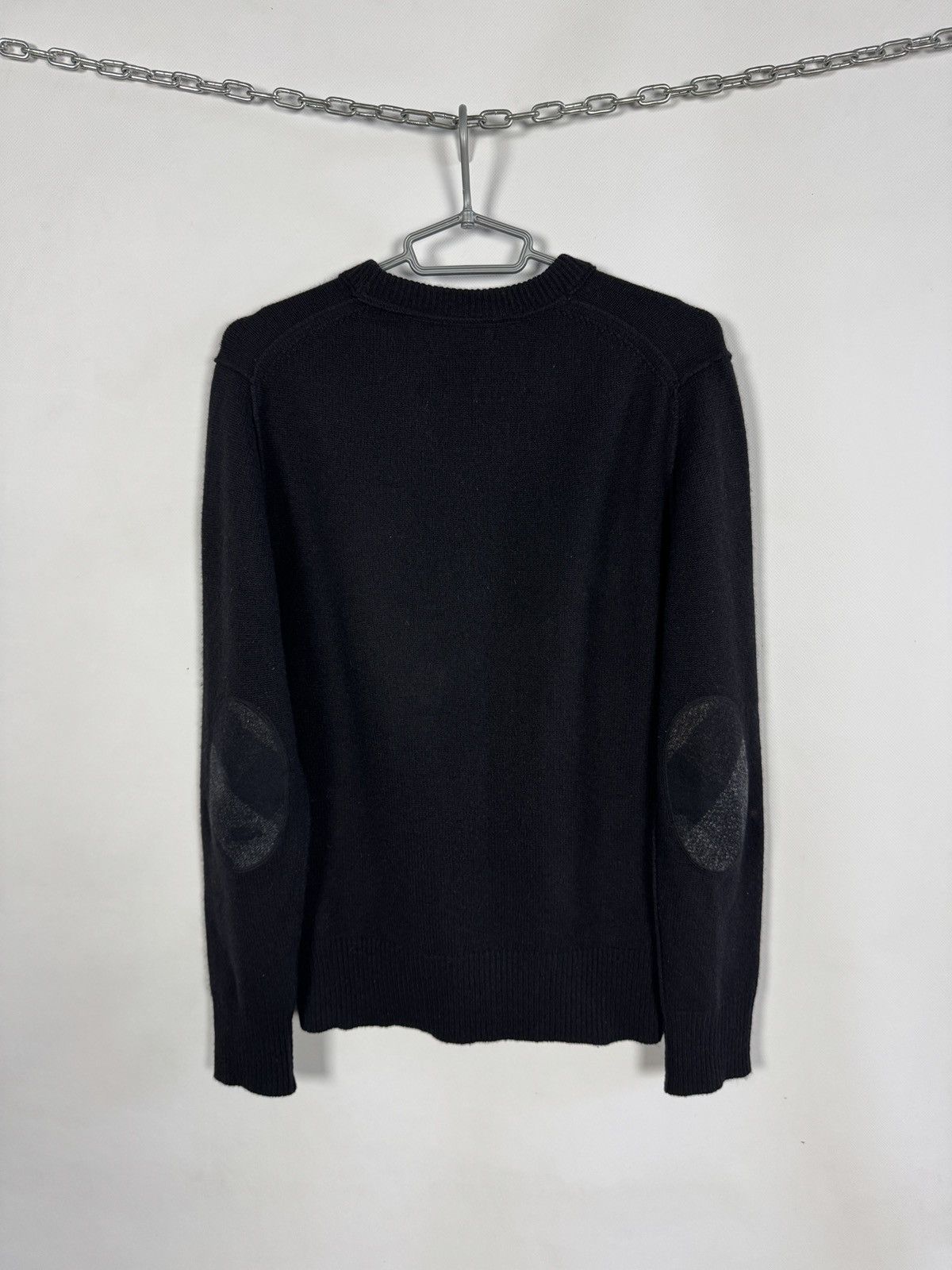 Burberry Burberry London Cashmere Sweater Black Elbow Patches Size M Size US M / EU 48-50 / 2 - 12 Thumbnail