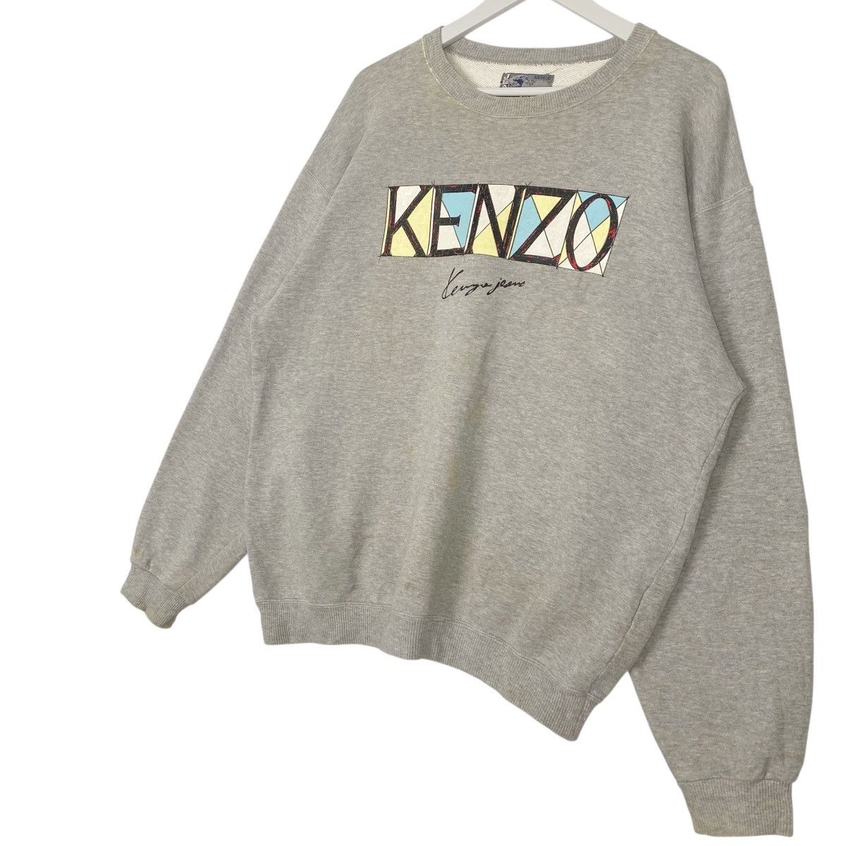 Other Vintage Jeans Kenzo Big Printed Crewneck Sweatshirt Size L Size US L / EU 52-54 / 3 - 2 Thumbnail