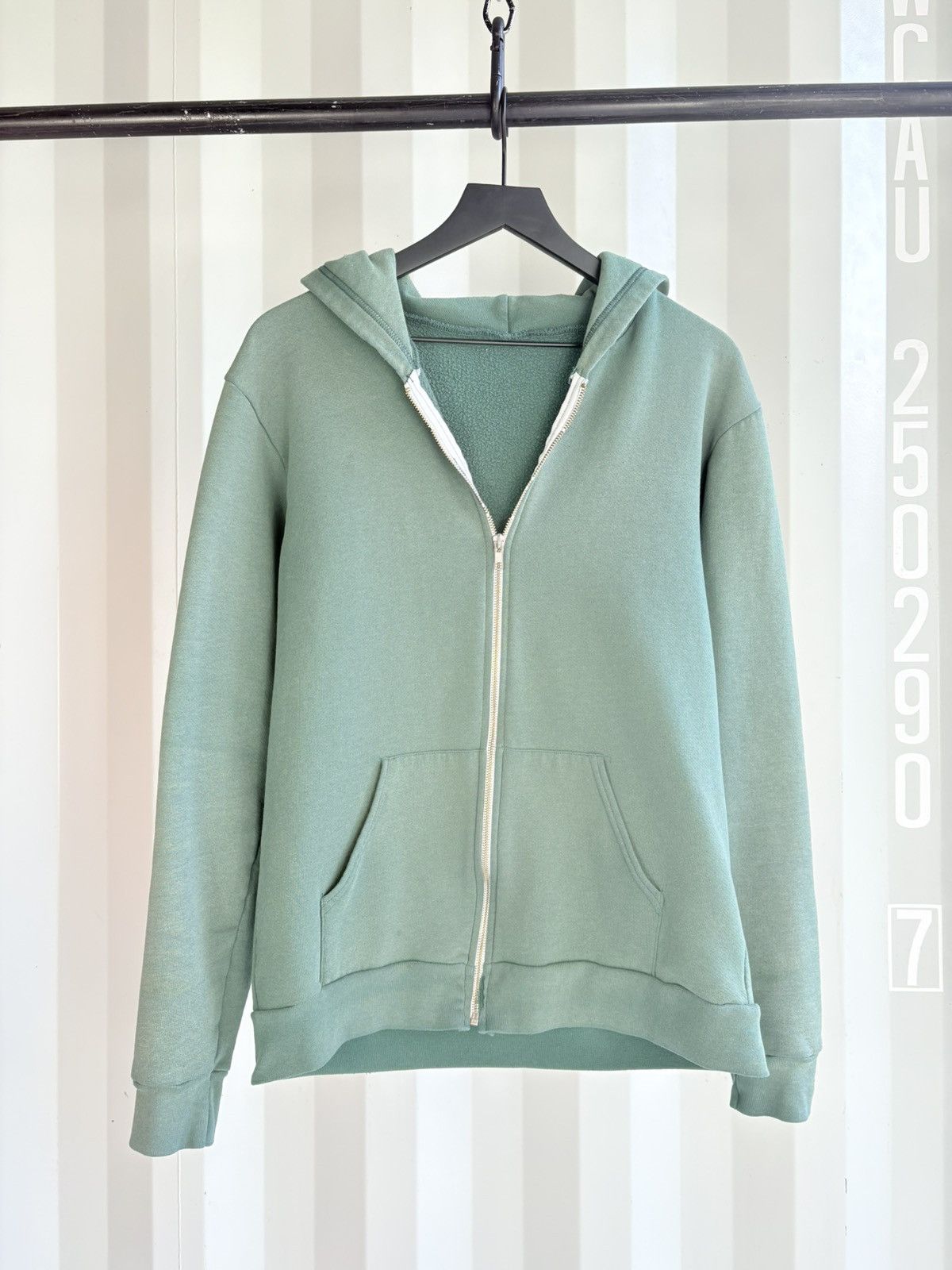 Vintage Vintage Zip Hoodie Distressed Sun Faded Grunge Size US L / EU 52-54 / 3 - 2 Thumbnail