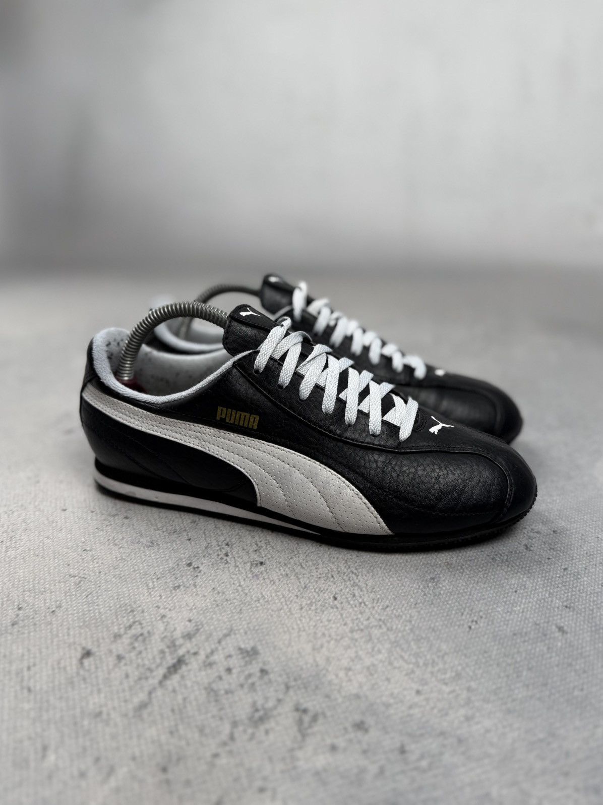 Puma Vintage Puma Esito TL JR Black White Leather Sneakers y2k Size US 6 / IT 36 - 1 Thumbnail