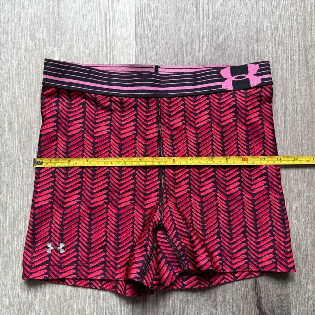 Under Armour Under Armour Pink and Black Athletic Shorts Size 26" / US 2 / IT 38 - 4 Thumbnail