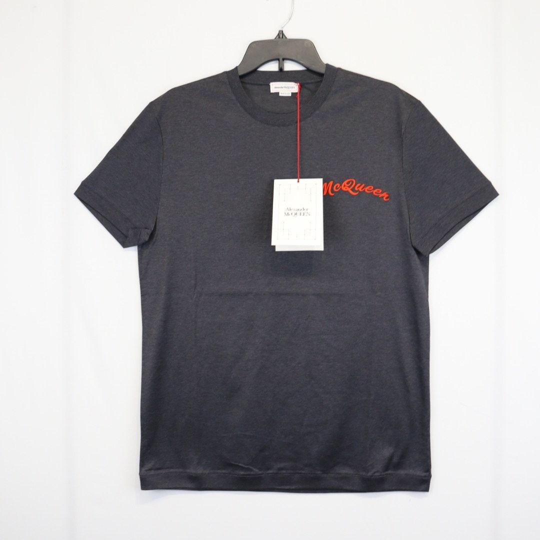 Alexander McQueen o1rshd1 ***Defective / T-Shirt in Nero Size US L / EU 52-54 / 3 - 1 Thumbnail