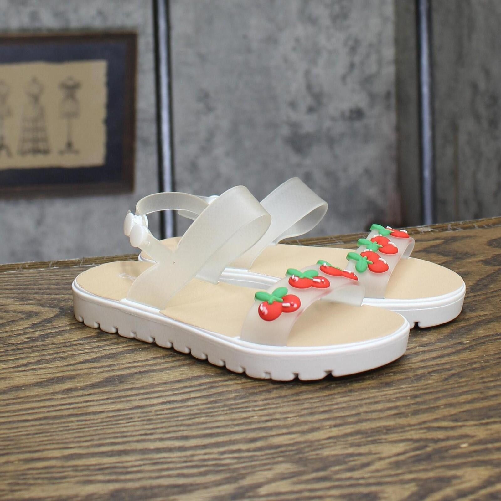 United Colors Of Benetton Bebe Cute And Comfortable Summer Sandals White 11t / 12t Size US 5 / EU 37 - 1 Thumbnail
