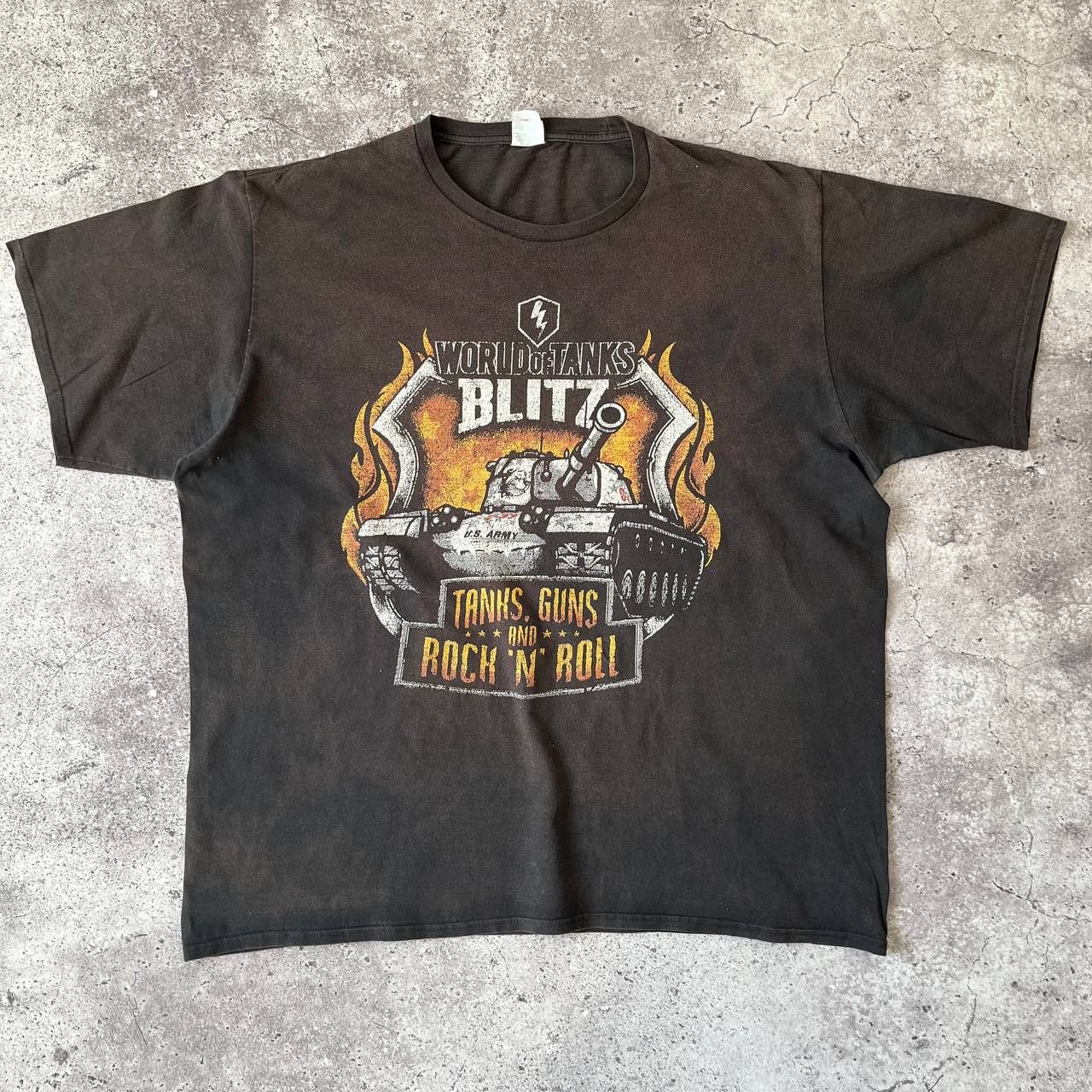 The Game × Vintage Y2K Vintage Style World Of Tanks USA Military T Shirt Size US XXL / EU 58 / 5 - 3 Thumbnail