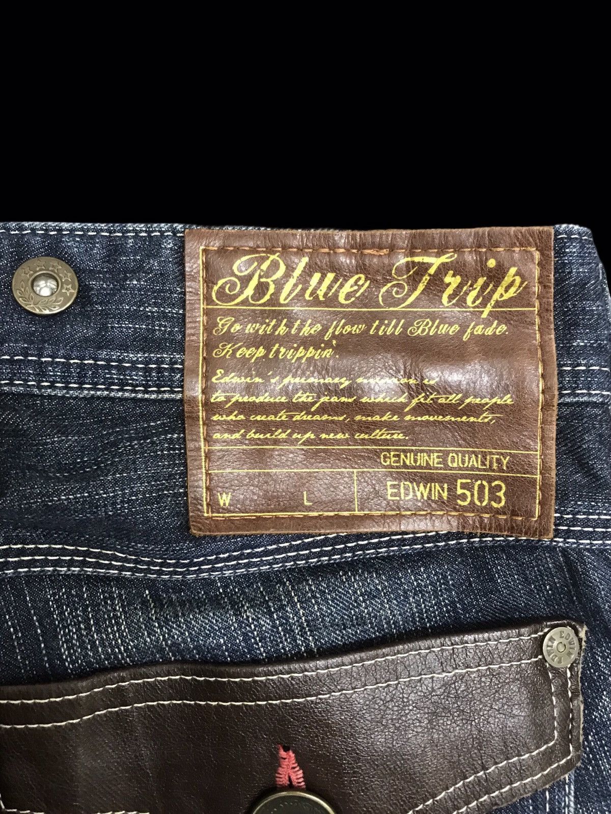 Edwin 💥FLARE💥ARCHIVAL EDWIN PAINT SPLATTER DISTRESSED DENIM F255 Size US 30 / EU 46 - 21 Thumbnail