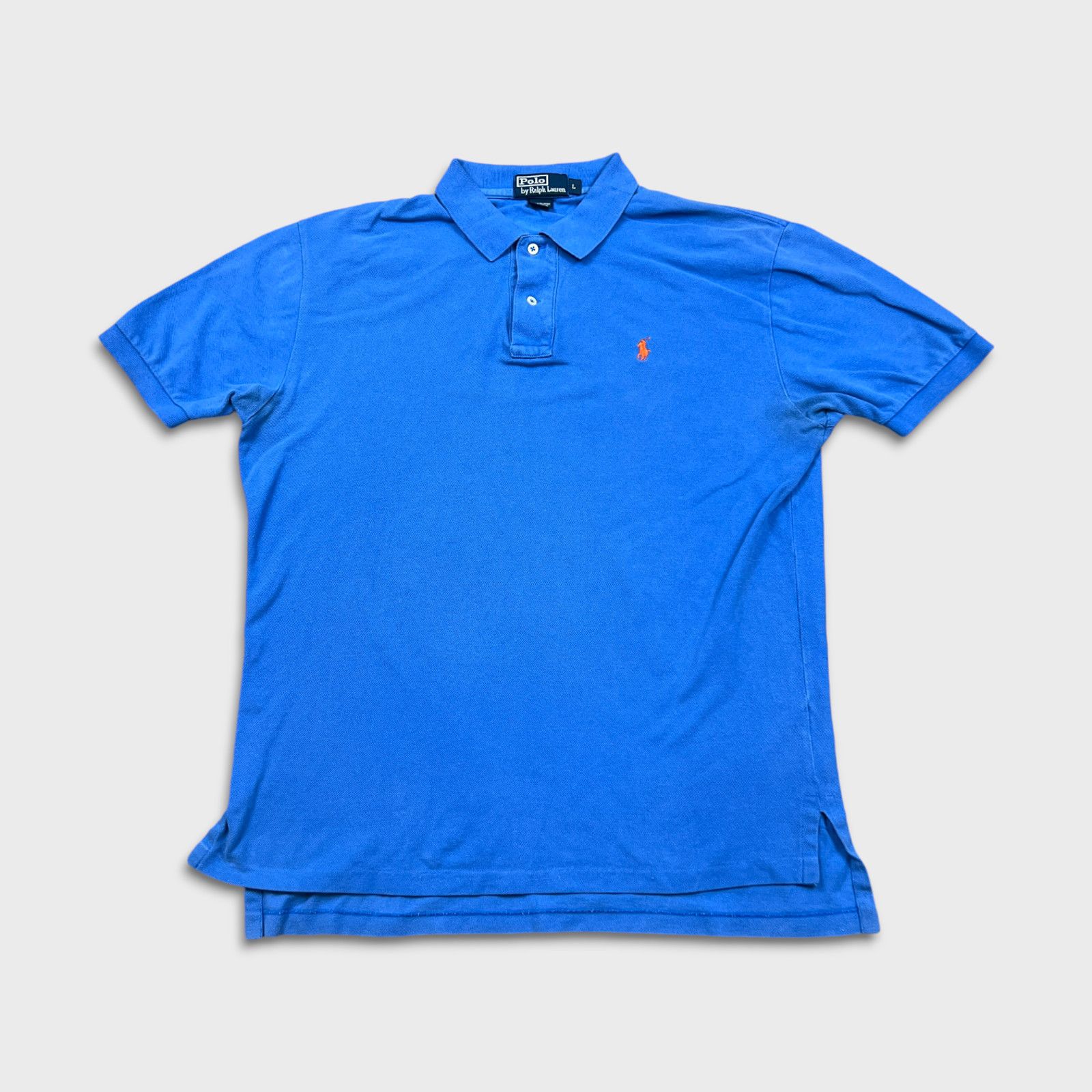 Polo Ralph Lauren × Vintage Vintage 90s Polo Ralph Lauren Shirt Large Pony Short Sleeve Size US L / EU 52-54 / 3 - 1 Thumbnail