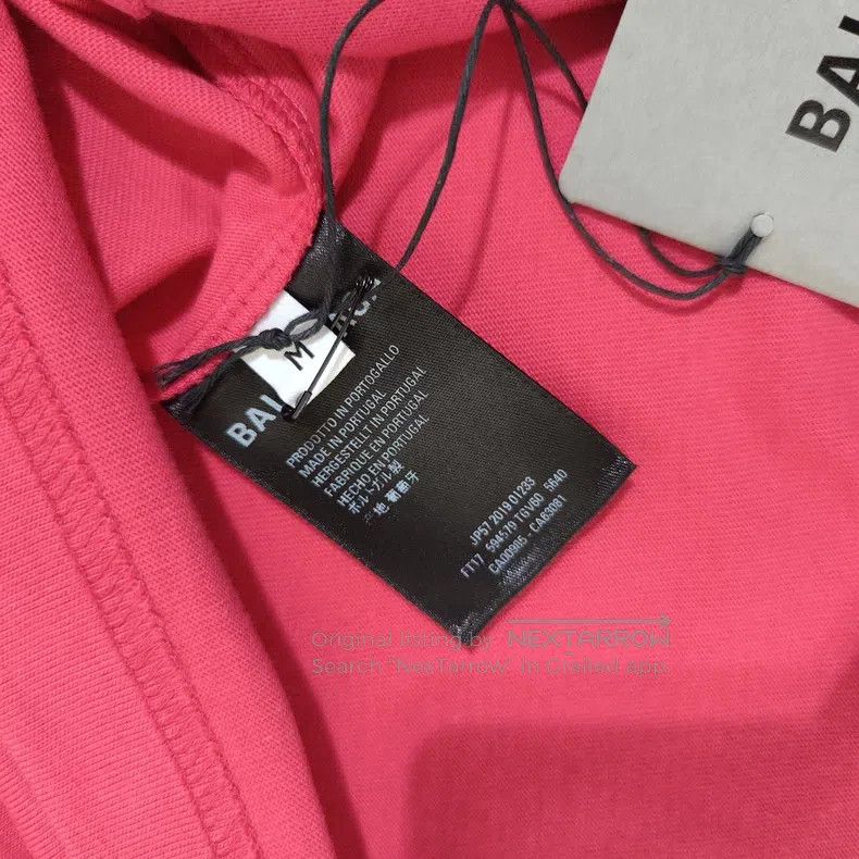 Balenciaga Balenciaga Red Short Sleeve T-Shirt Size US M / EU 48-50 / 2 - 5 Thumbnail