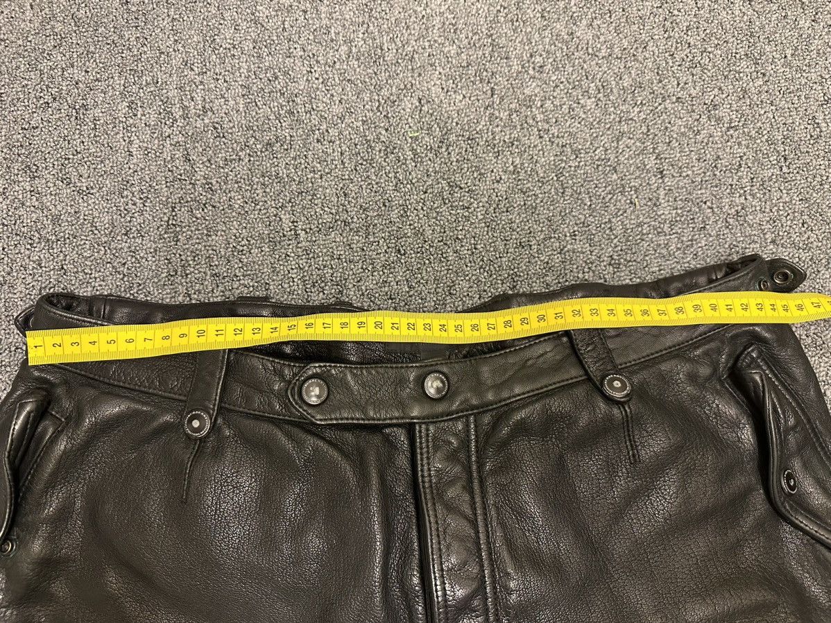 Burberry Prorsum Burberry Prorsum ss11 leather biker pants size IT 52 Size US 34 / EU 50 - 2 Thumbnail
