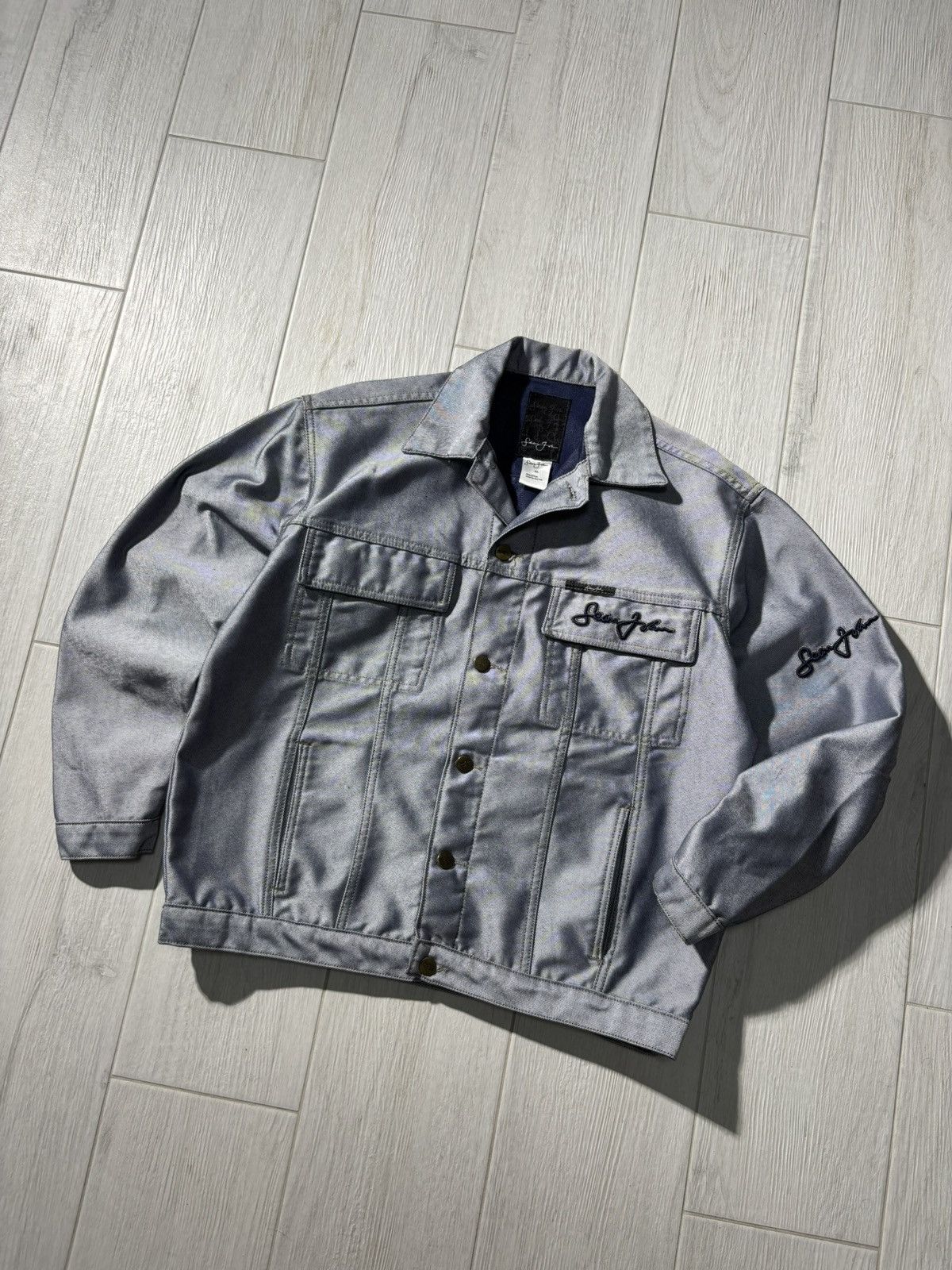 Karl Kani Y2K 00’s Rap Jacket Denim Karl Kani Fubu Ed Hardy South Pole Size US M / EU 48-50 / 2 - 1 Thumbnail