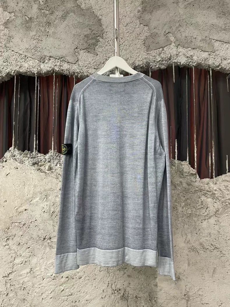 Stone Island Stone Island Gray Sweater -2506 Size US L / EU 52-54 / 3 - 2 Thumbnail