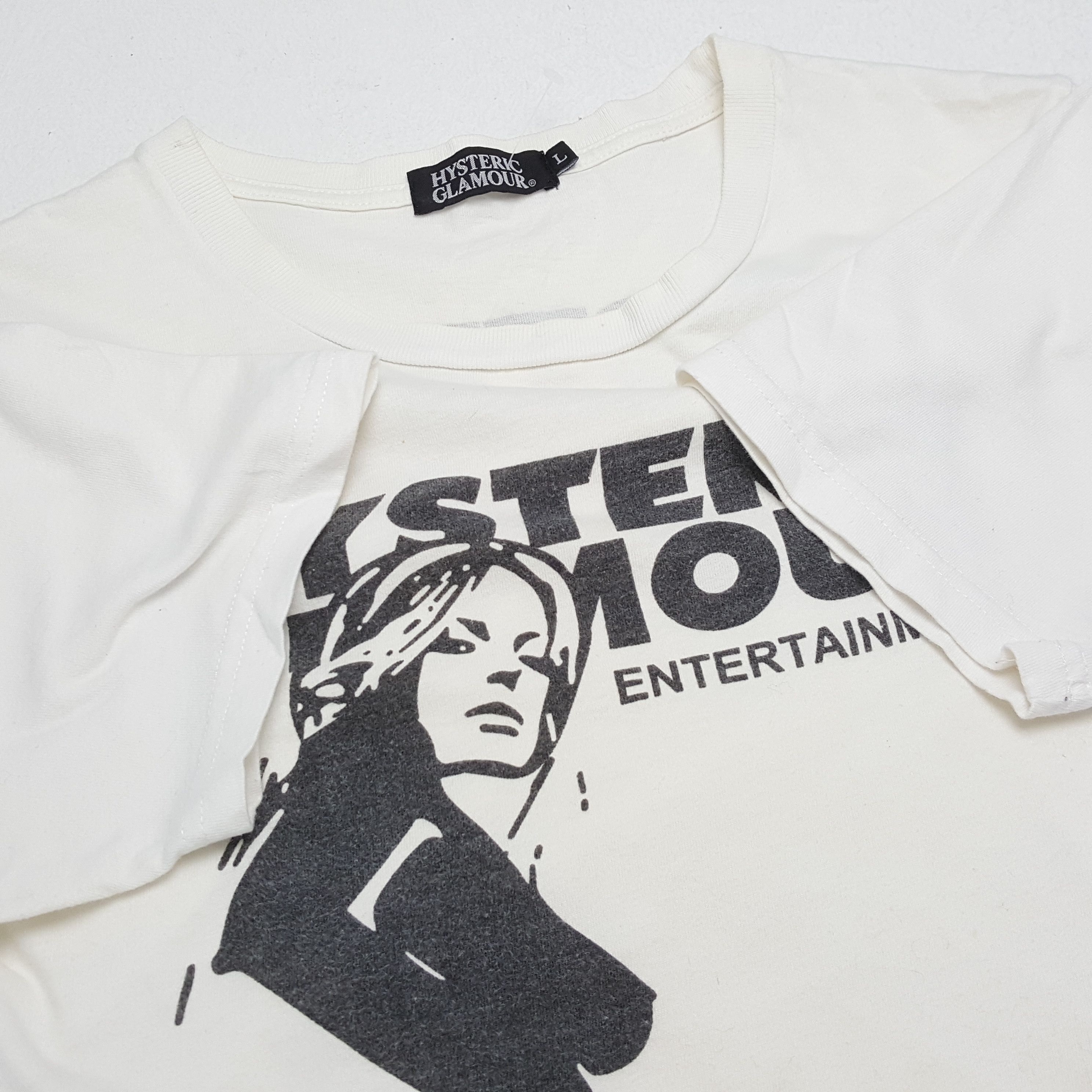 Hysteric Glamour × Japanese Brand × Vintage Vintage HYSTERIC GLAMOUR Japanese Fashion Brand T-Shirts Size US M / EU 48-50 / 2 - 7 Thumbnail