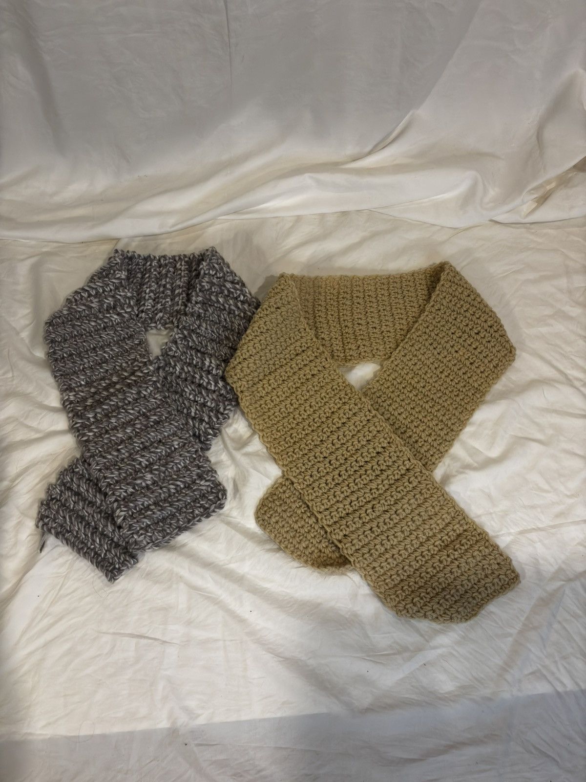 Other 2 hand knit Scarves.wm301 Size ONE SIZE - 1 Thumbnail
