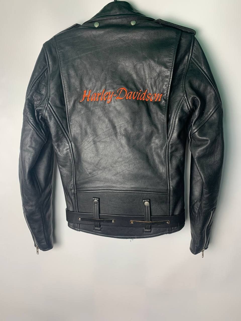Harley Davidson Vintage streetwear Y2K Harley-Davidson leather biker jacket Size S / US 4 / IT 40 - 8 Thumbnail