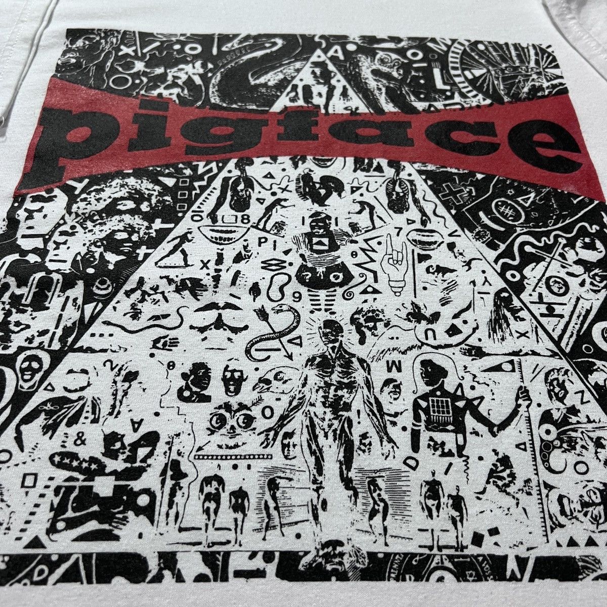 Band Tees Vintage Y2K Pigface Tour Tee Industrial rock Martin Atkins Size US L / EU 52-54 / 3 - 3 Thumbnail
